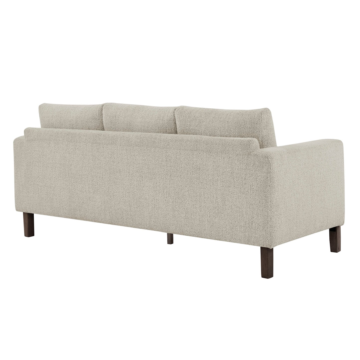 Hawken Boucle Fabric Sofa by Modway - Plush Boucle Upholstered Modern Living Room Sofa