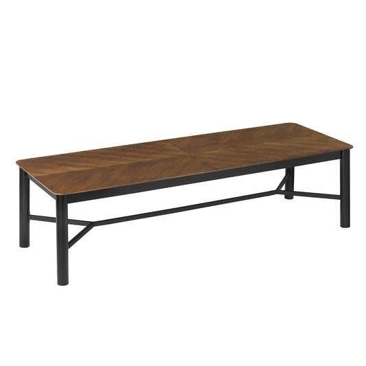 Ashlan 110" Rectangle Dining Table by Modway EEI-7463-WAL