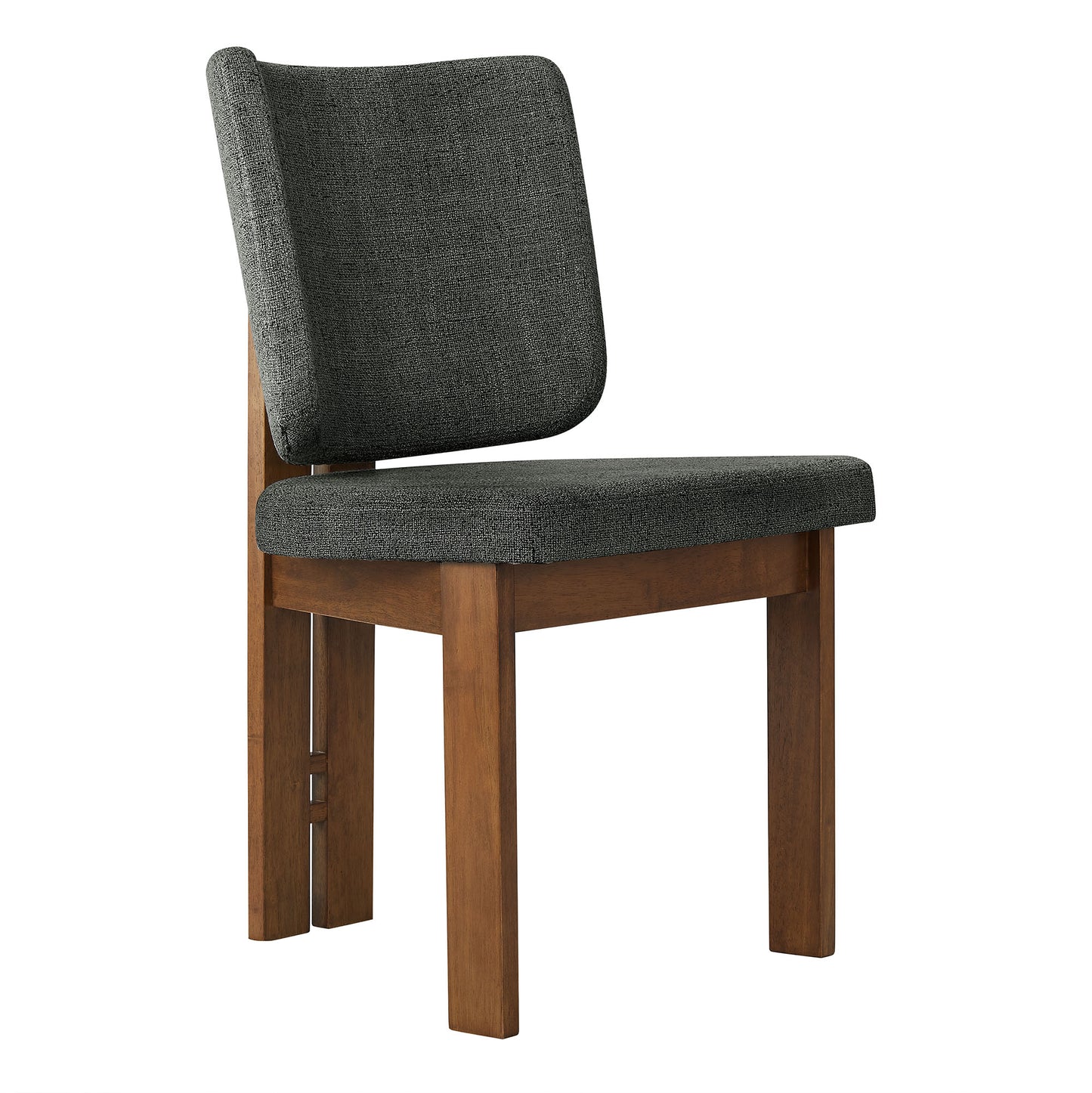 Alba Armless Upholstered Dining Chairs Set Of 2 by Modway EEI-7465-CHA