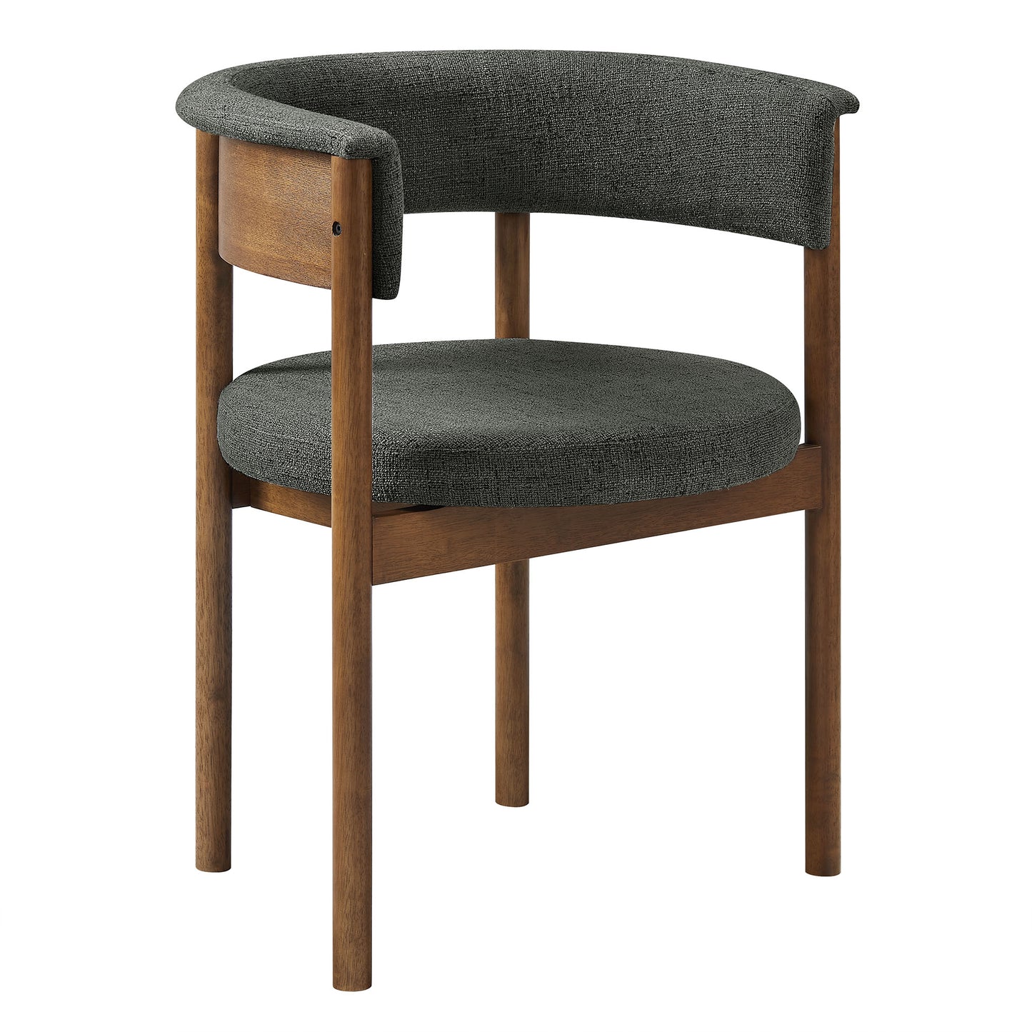 Clea Curved Upholstered Dining Chairs Set Of 2 by Modway EEI-7467 - Modern Dining Room