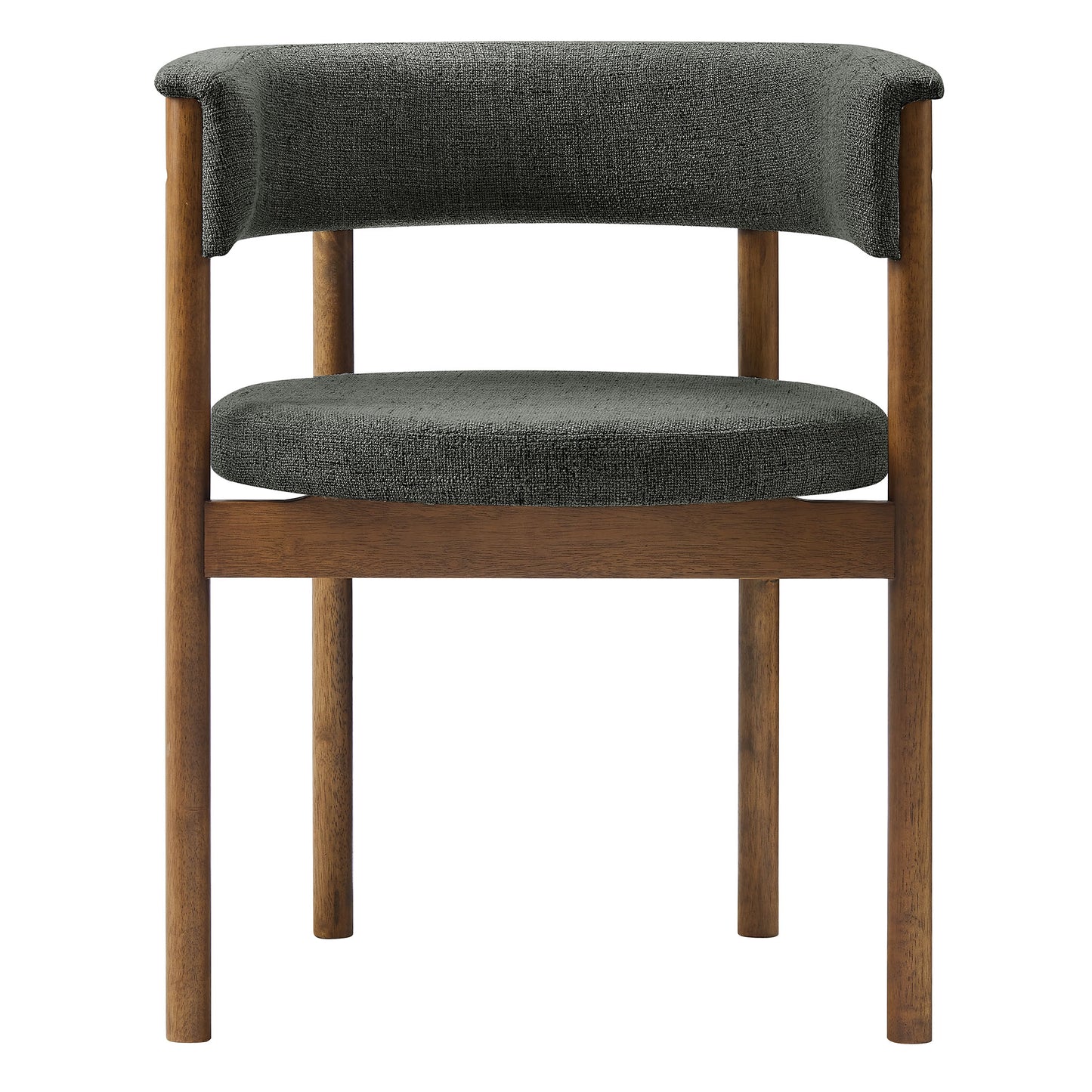 Clea Curved Upholstered Dining Chairs Set Of 2 by Modway EEI-7467 - Modern Dining Room