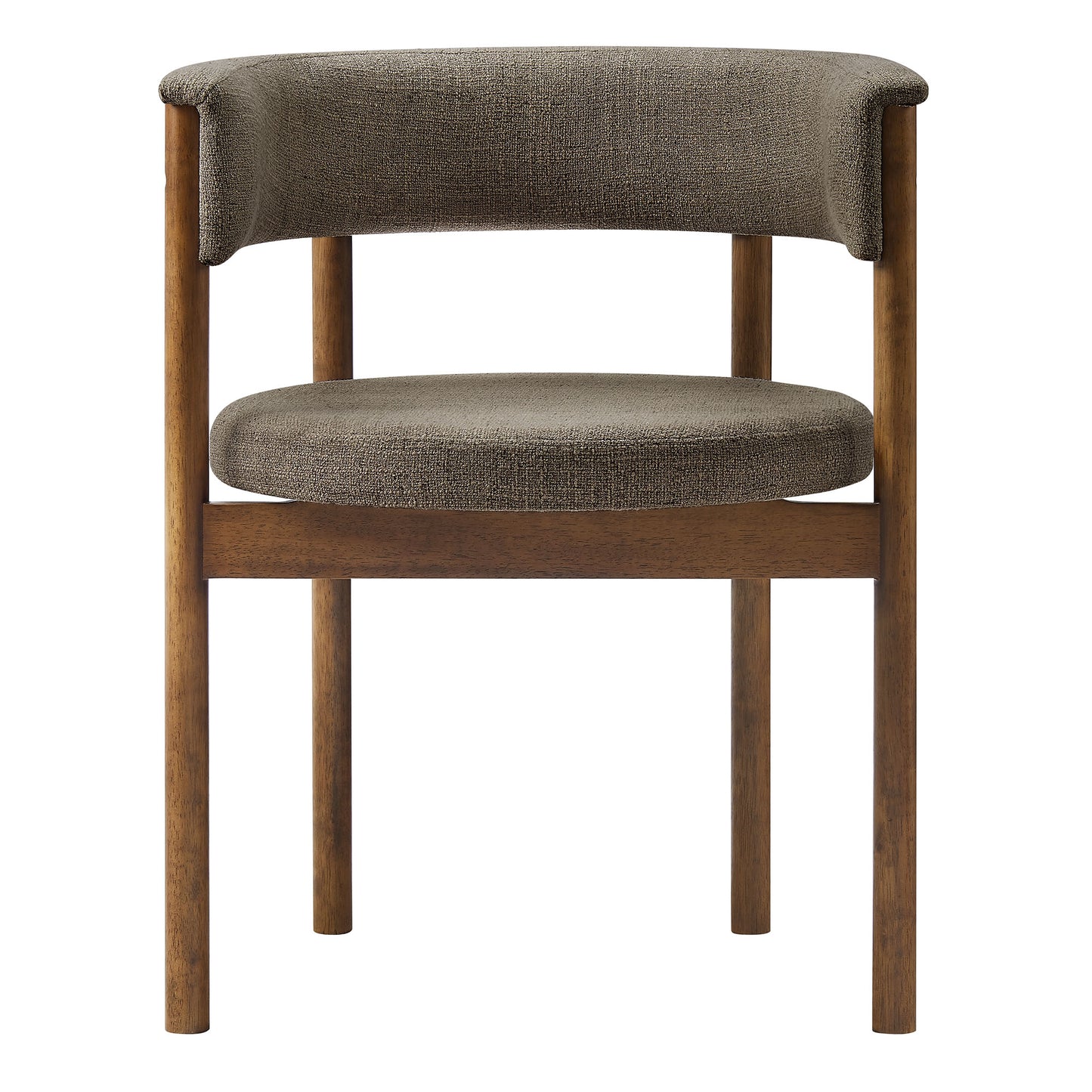 Clea Curved Upholstered Dining Chairs Set Of 2 by Modway EEI-7467 - Modern Dining Room