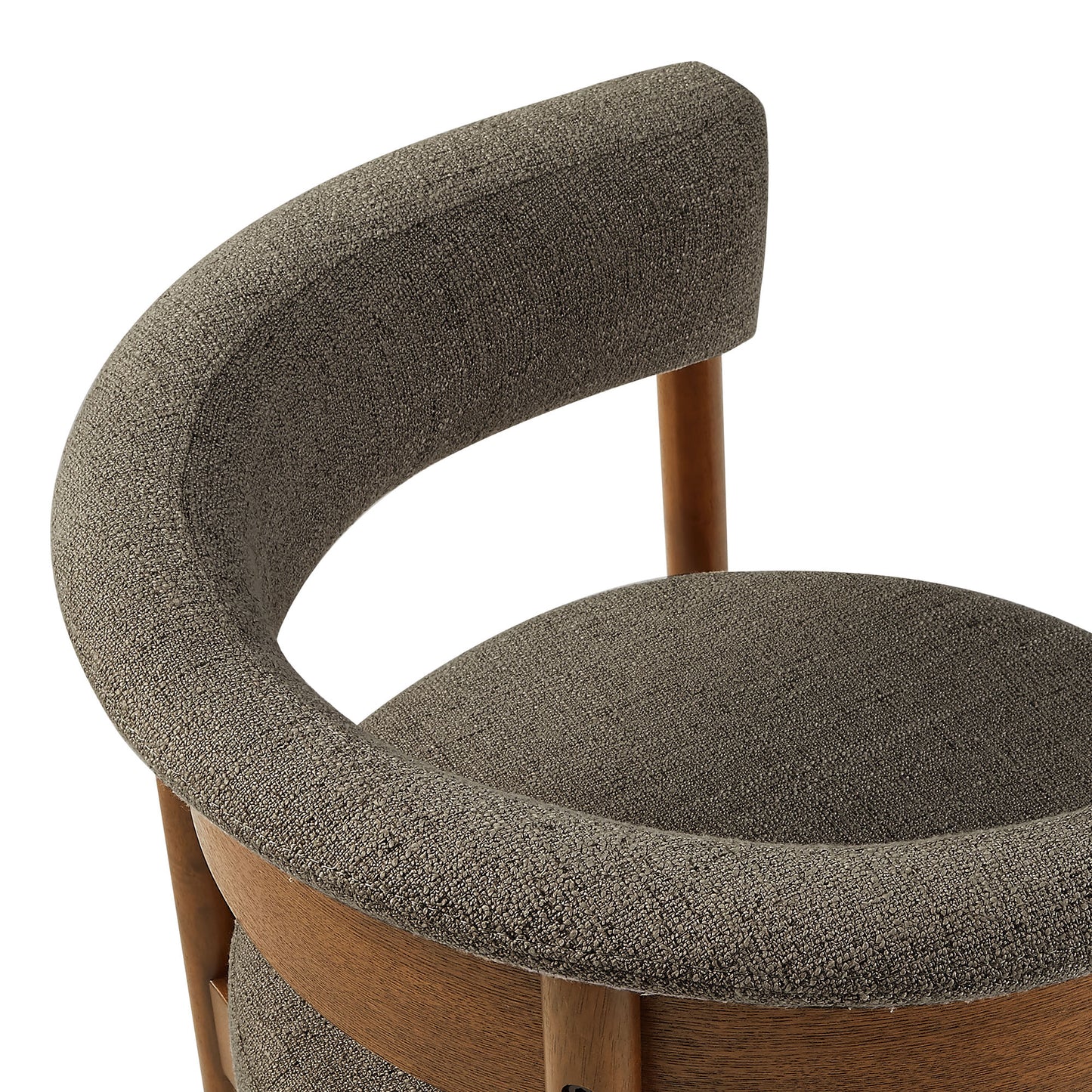 Clea Curved Upholstered Dining Chairs Set Of 2 by Modway EEI-7467 - Modern Dining Room