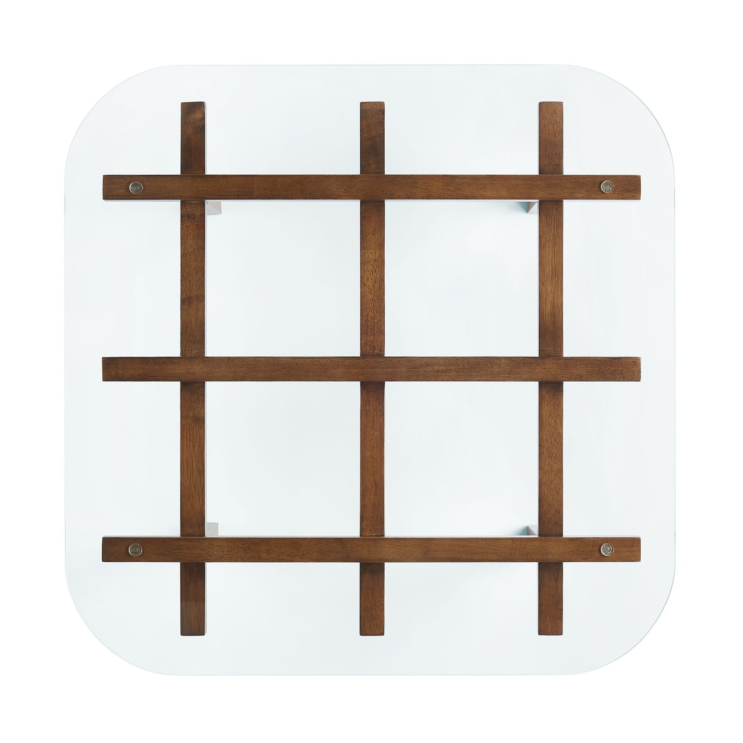 Isby 35 Inch Tempered Glass Coffee Table by Modway EEI-7468, Modern Design