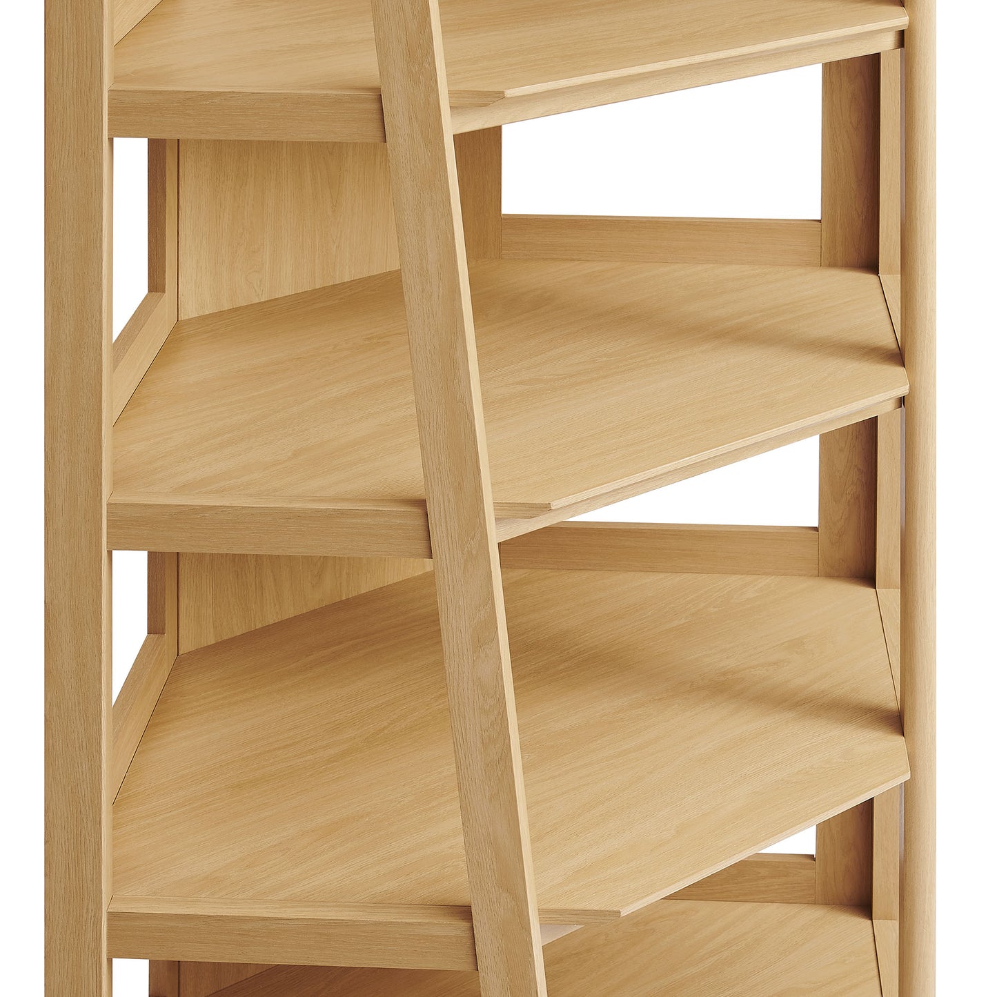 Bixby 71 Inch Corner Bookshelf by Modway EEI-7469-OAK