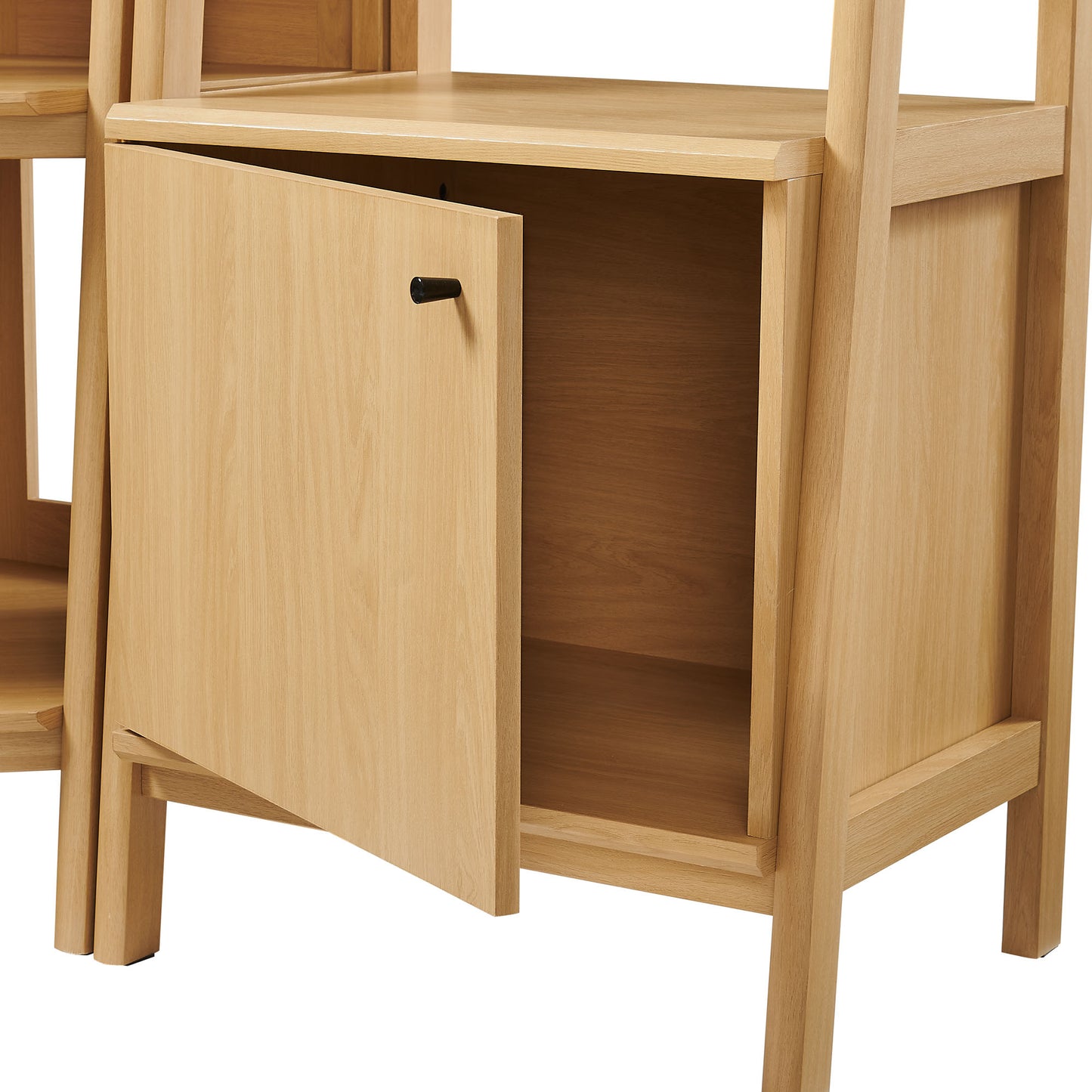 Bixby 3-piece Corner Bookshelf Set with Narrow Bookshelves by Modway EEI-7470-OAK