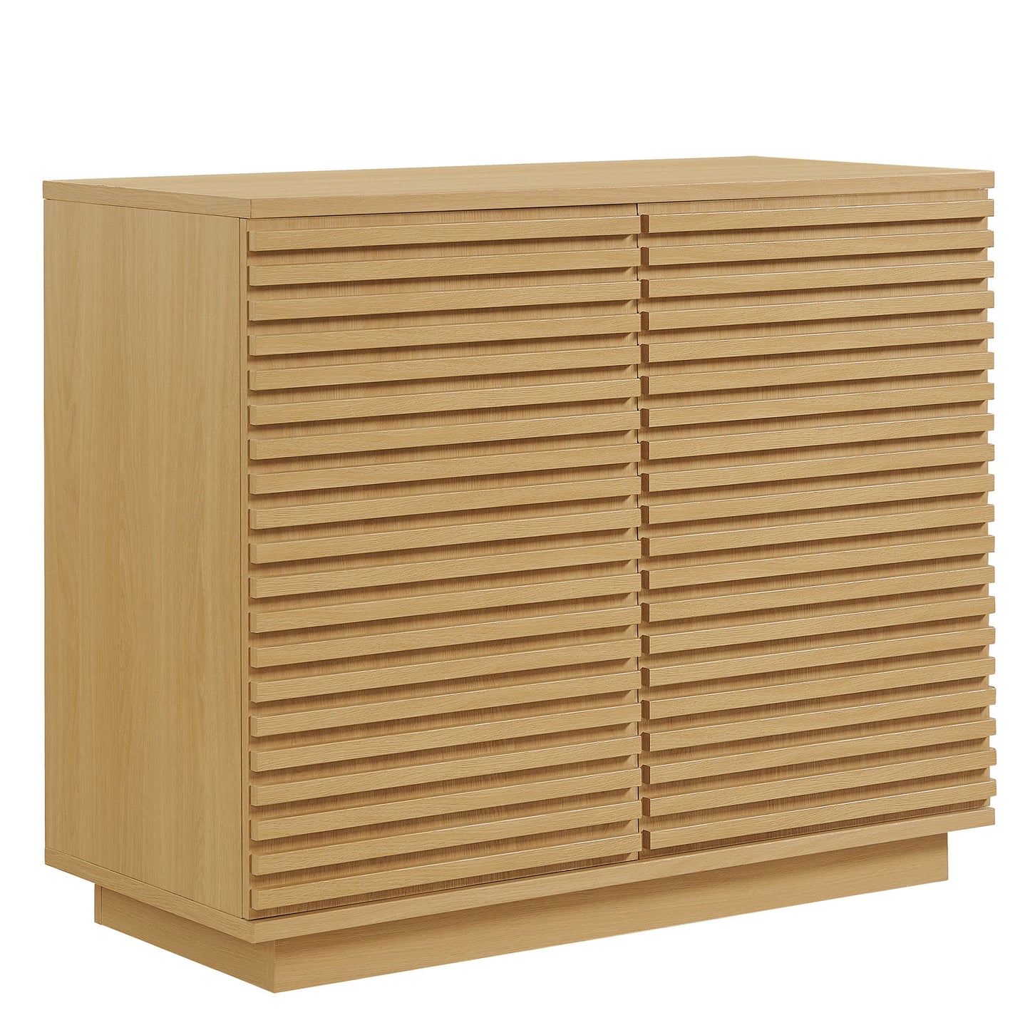 Render 2-Door Fluted Accent Cabinet by Modway – Contemporary Storage Cabinet for Home