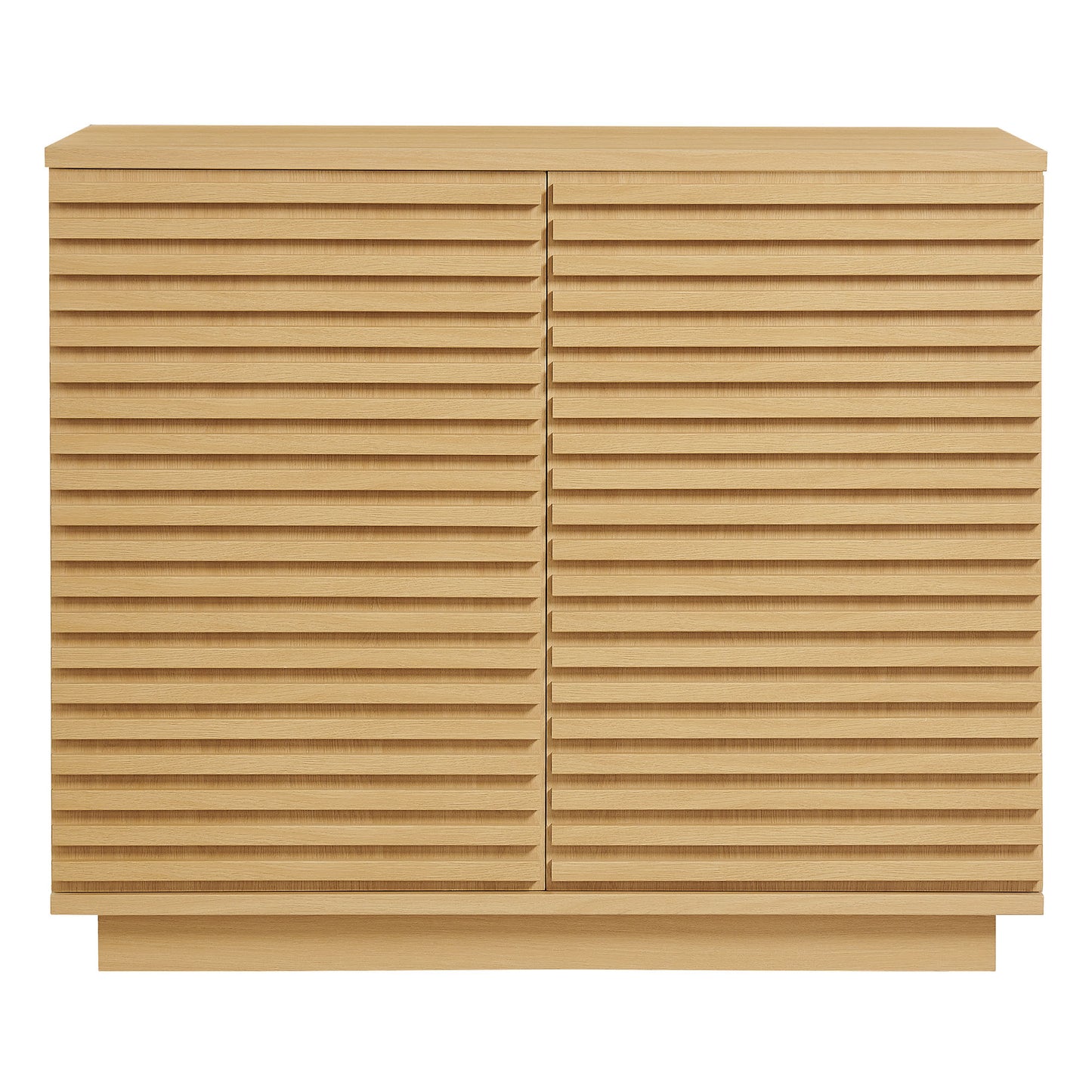 Render 2-Door Fluted Accent Cabinet by Modway – Contemporary Storage Cabinet for Home