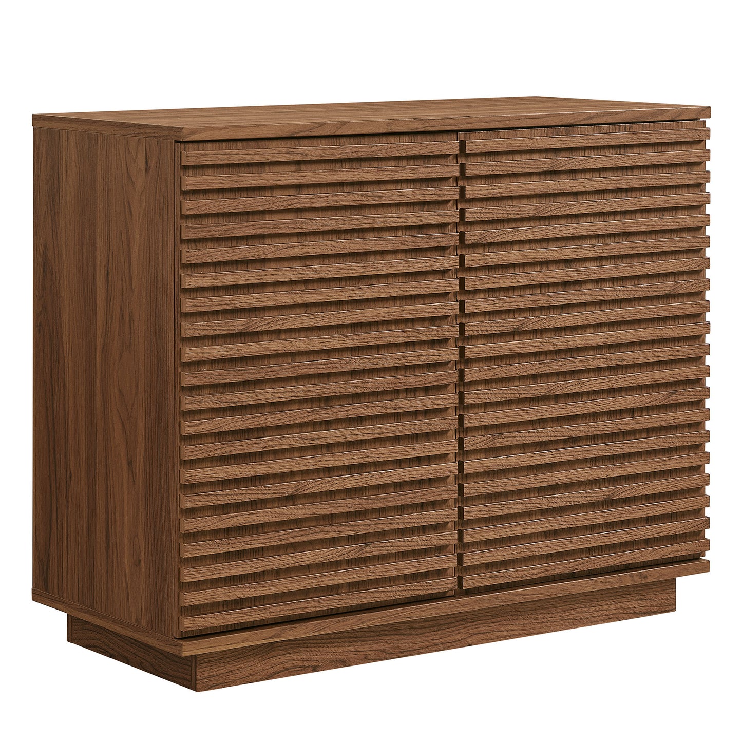 Render 2-Door Fluted Accent Cabinet by Modway EEI-7476-WAL