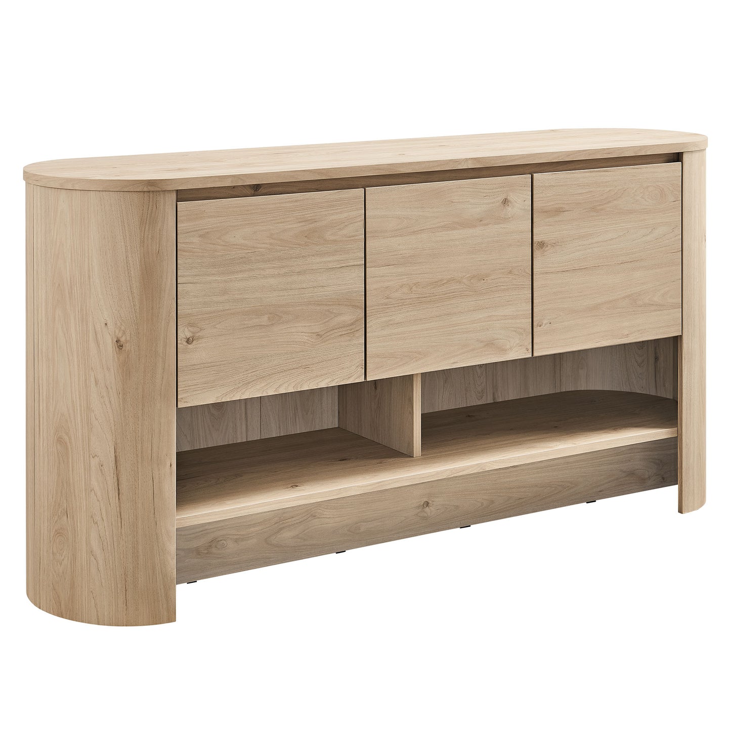 Duval 62 Inch Oval Sideboard by Modway - Modern Storage Console for Living Rooms