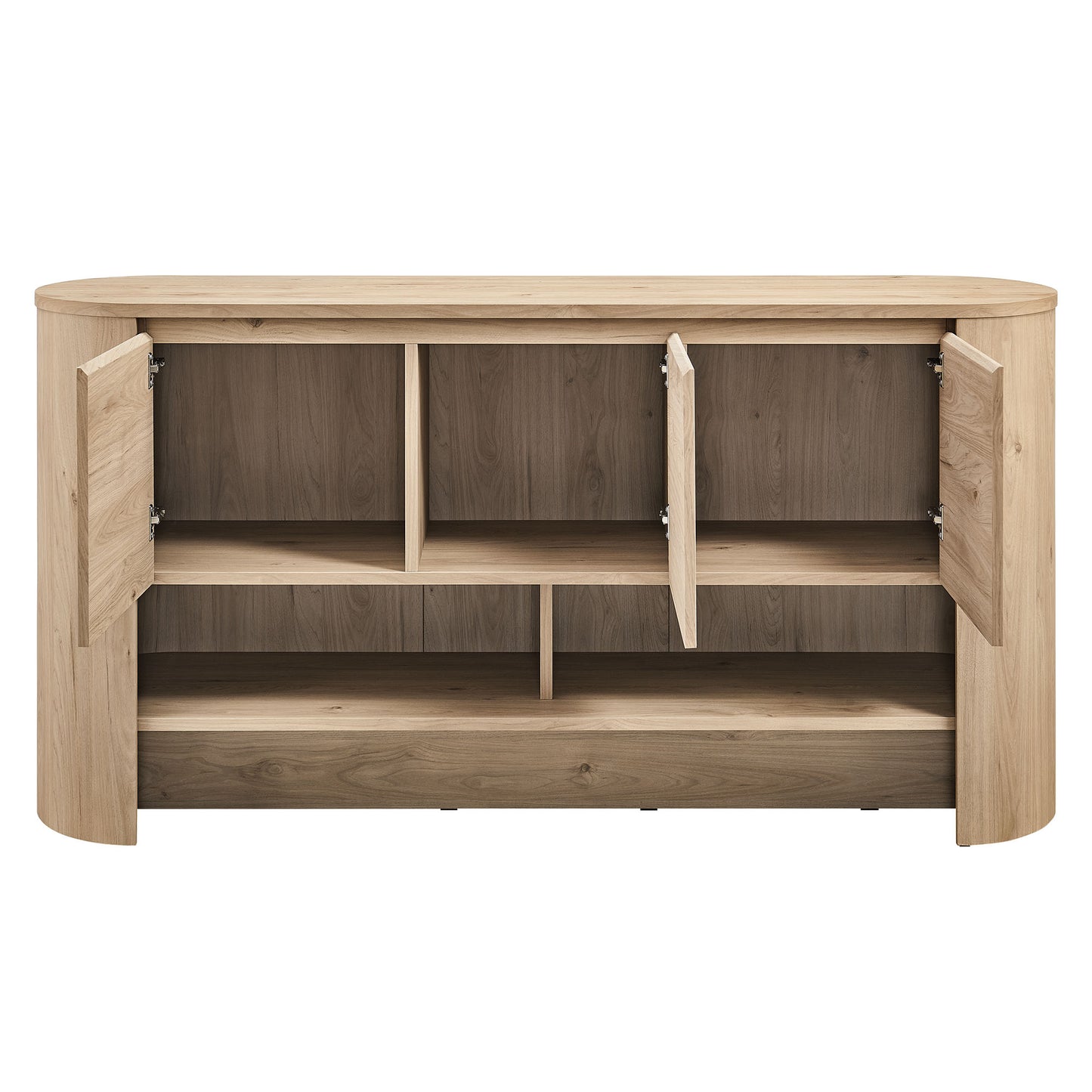 Duval 62 Inch Oval Sideboard by Modway - Modern Storage Console for Living Rooms