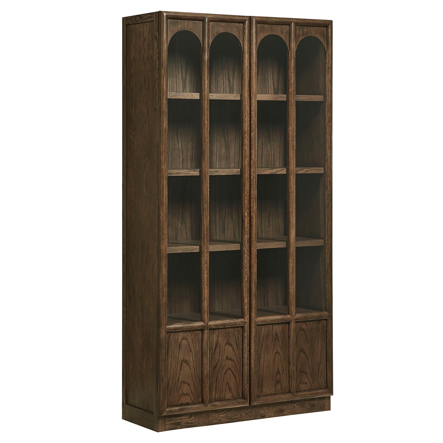 Anwen Solid Wood and Glass Display Cabinet by Modway