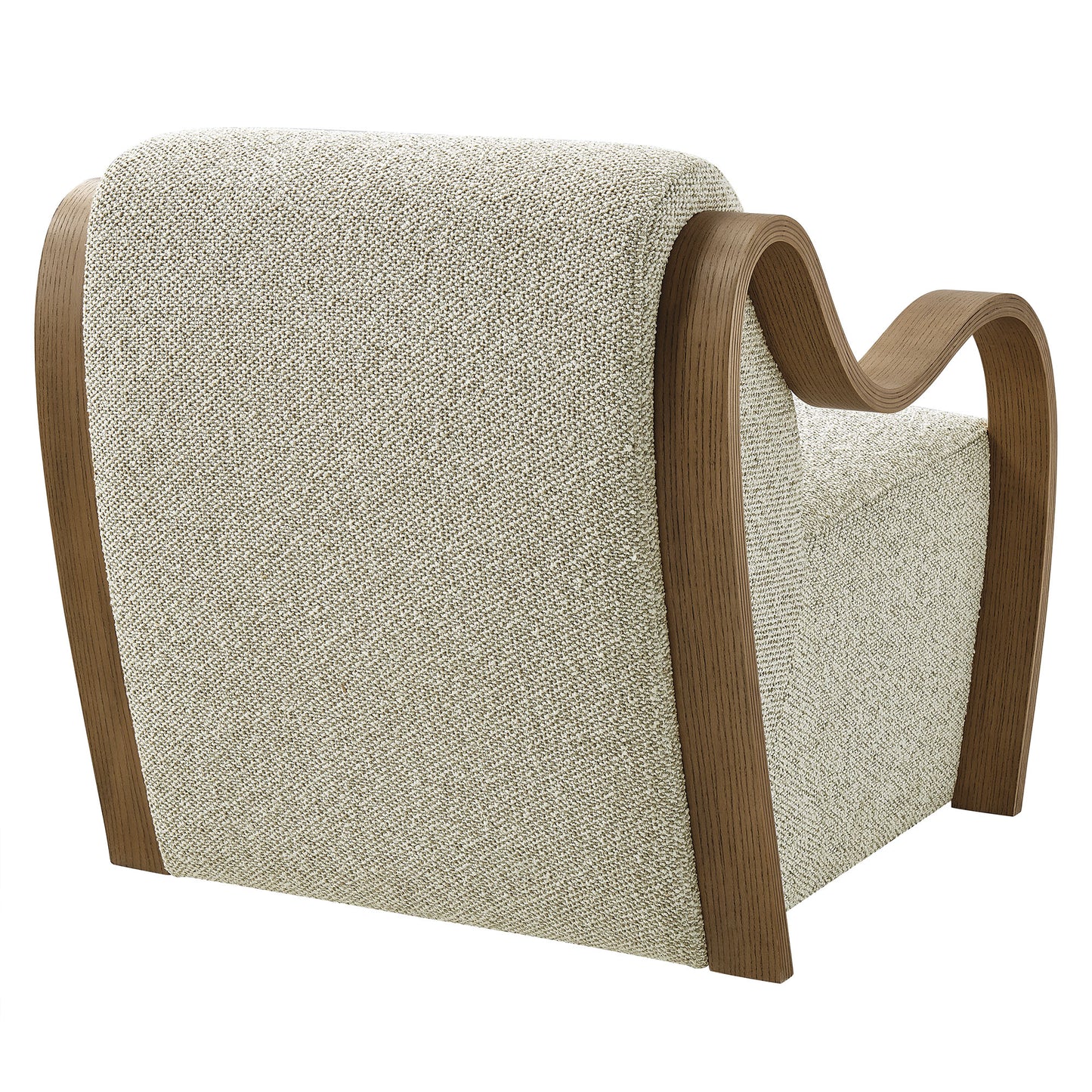 Atrium Lattice Boucle Accent Armchair