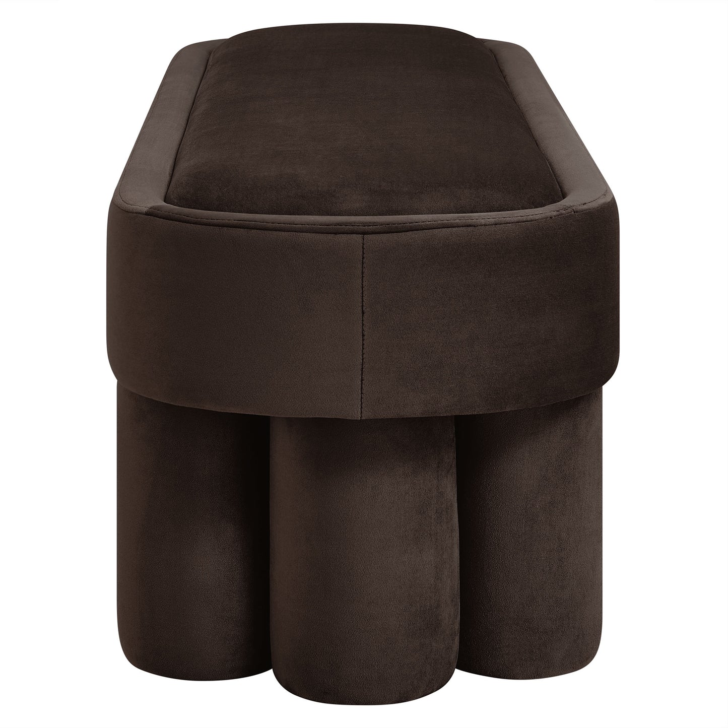 Mossi Oval Performance Velvet Accent Bench by Modway EEI-7492-CHB