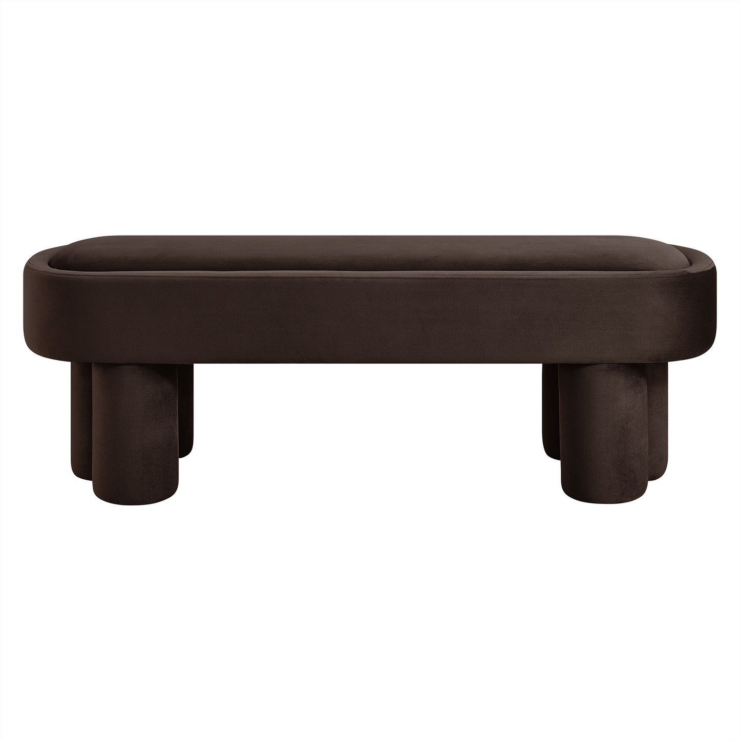 Mossi Oval Performance Velvet Accent Bench by Modway EEI-7492-CHB