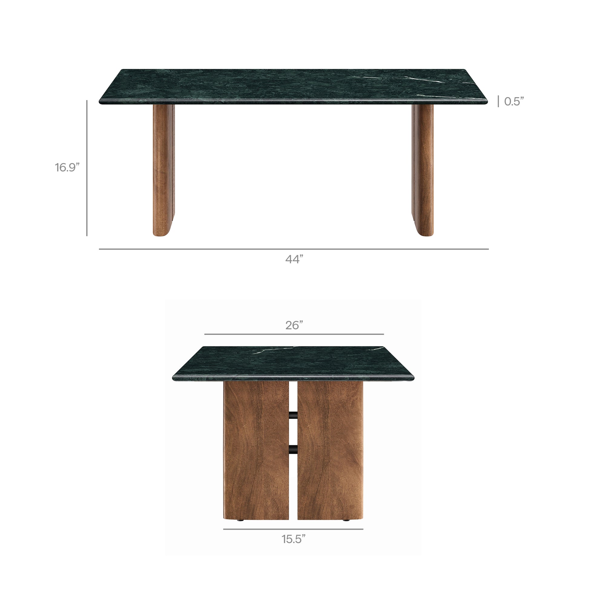 Amistad Marble Coffee Table by Modway