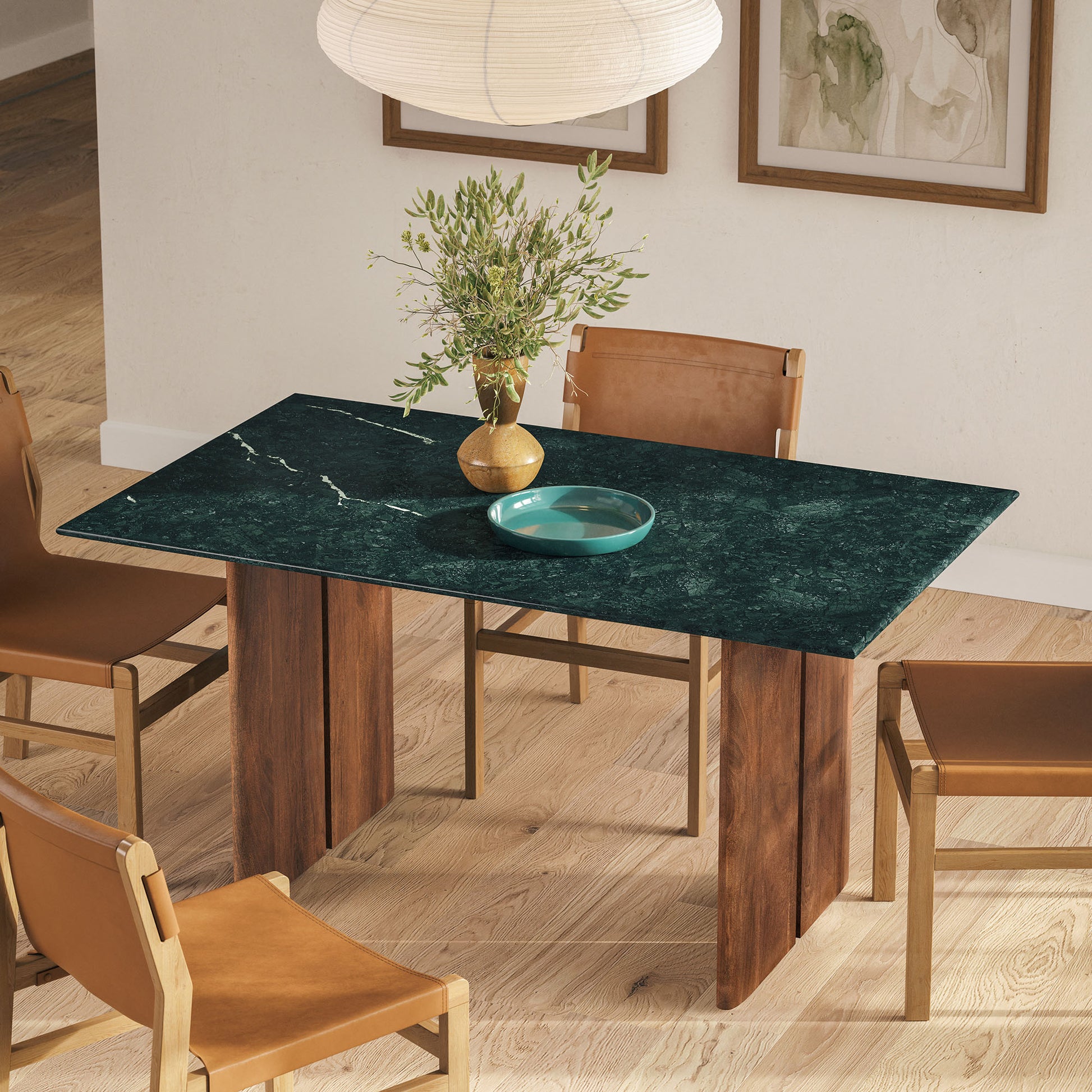 Amistad 60 Inch Marble Dining Table by Modway