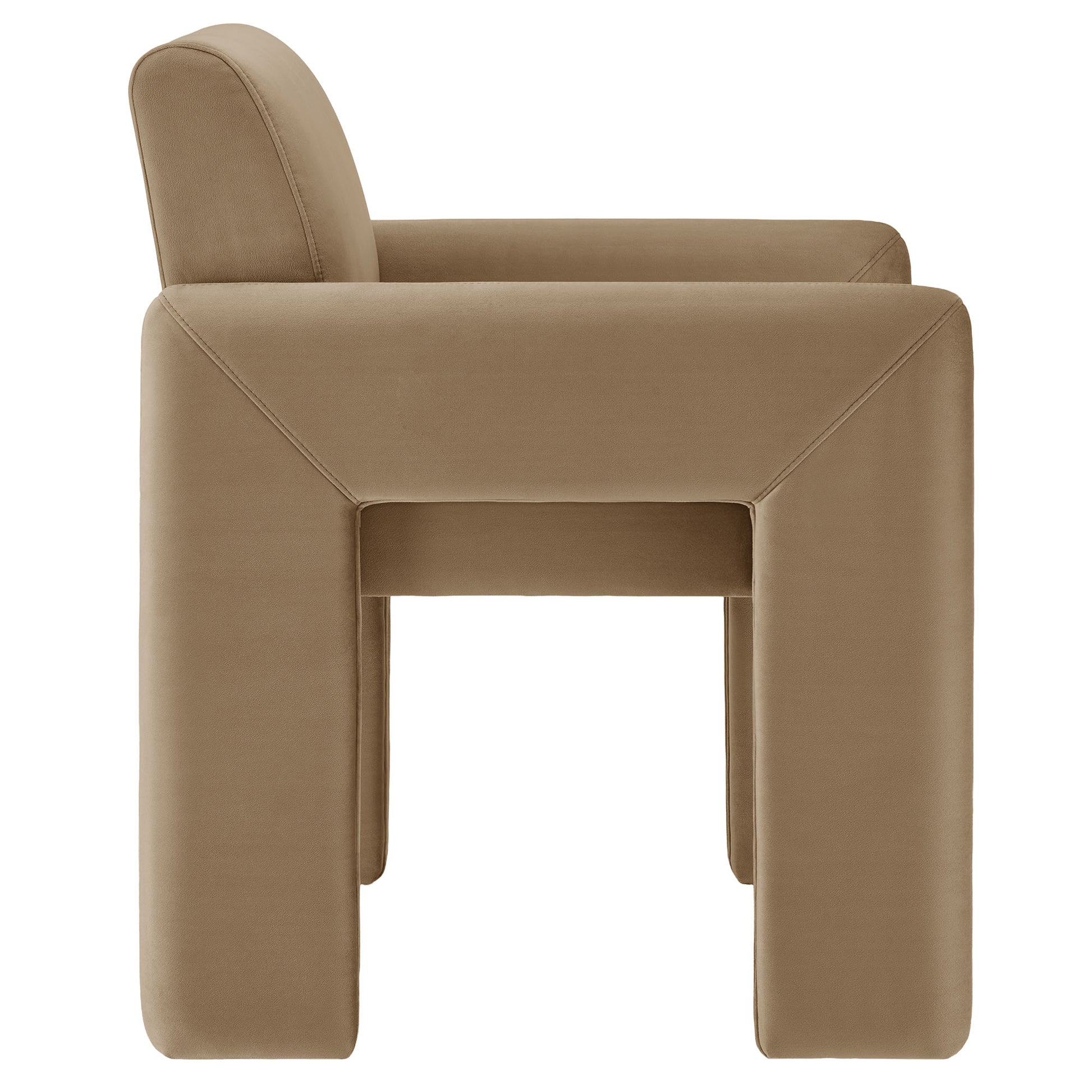 Daven Stain-Resistant Performance Velvet Dining Armchair by Modway
