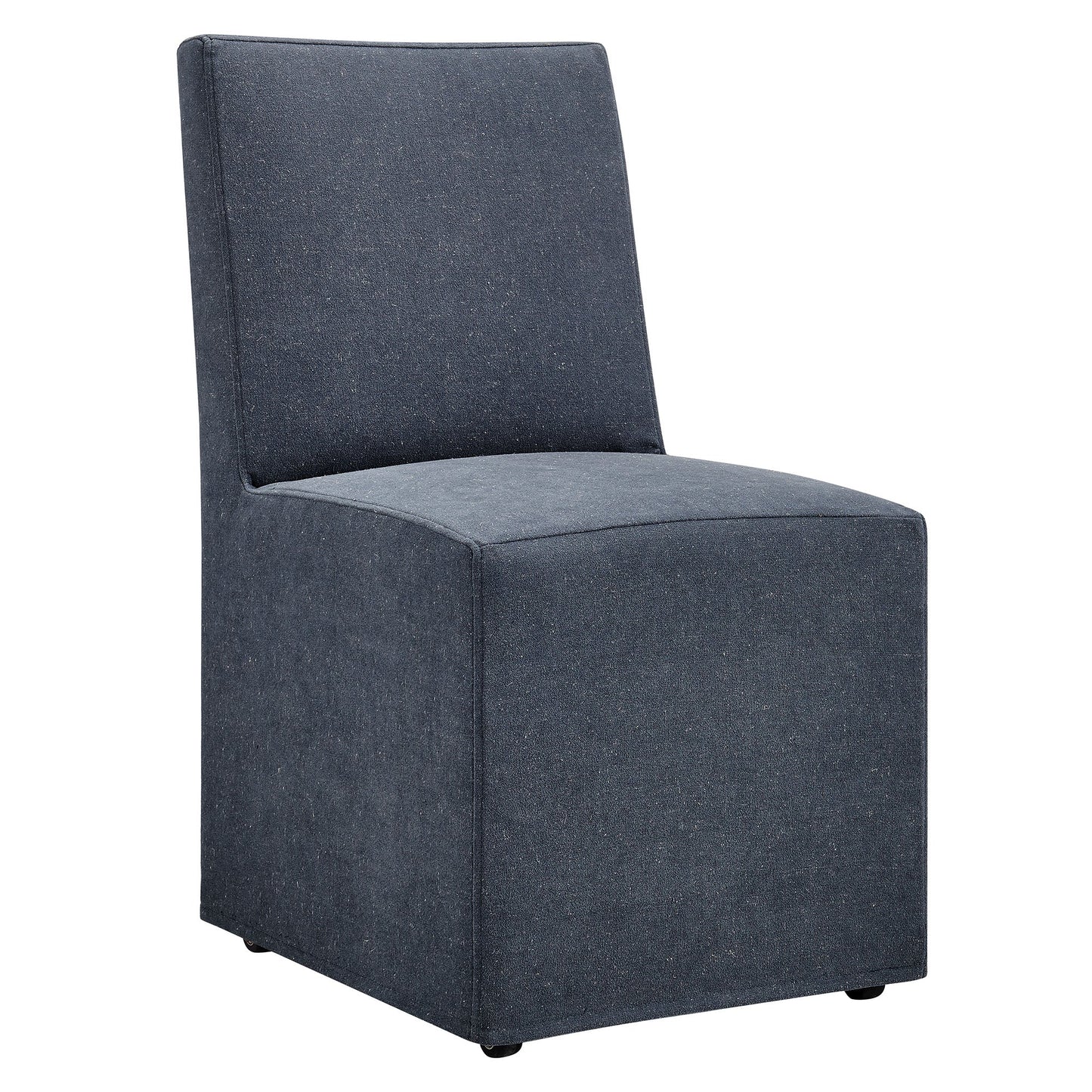 Tessera Upholstered Linen-Blend Slipcovered Dining Chair by Modway