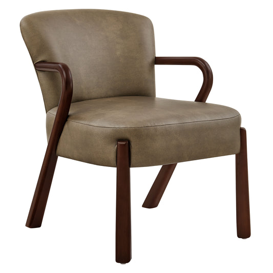 Arden Faux Leather Upholstered Accent Armchair by Modway EEI-7529-MUS