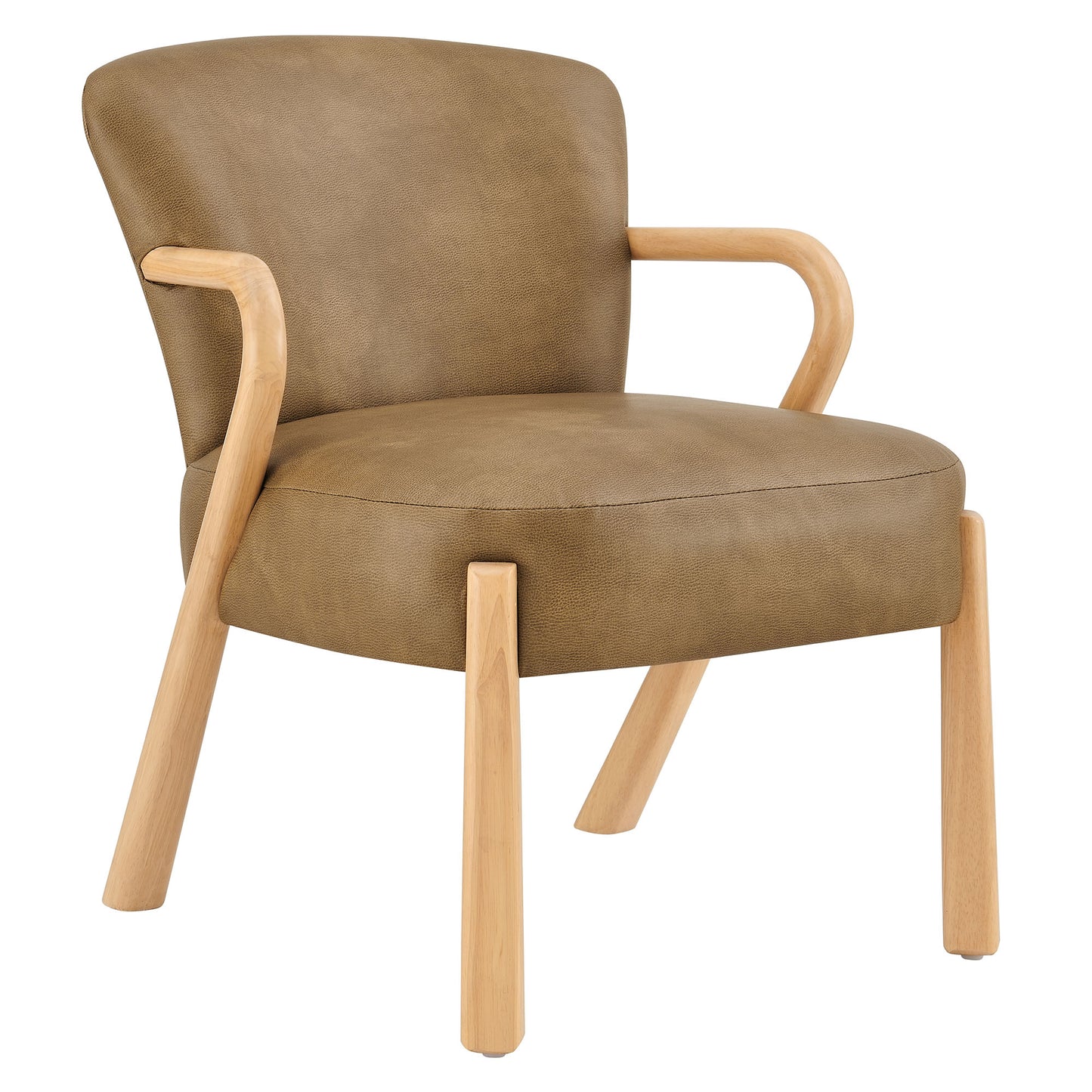 Arden Faux Leather Upholstered Accent Armchair by Modway EEI-7529-TST