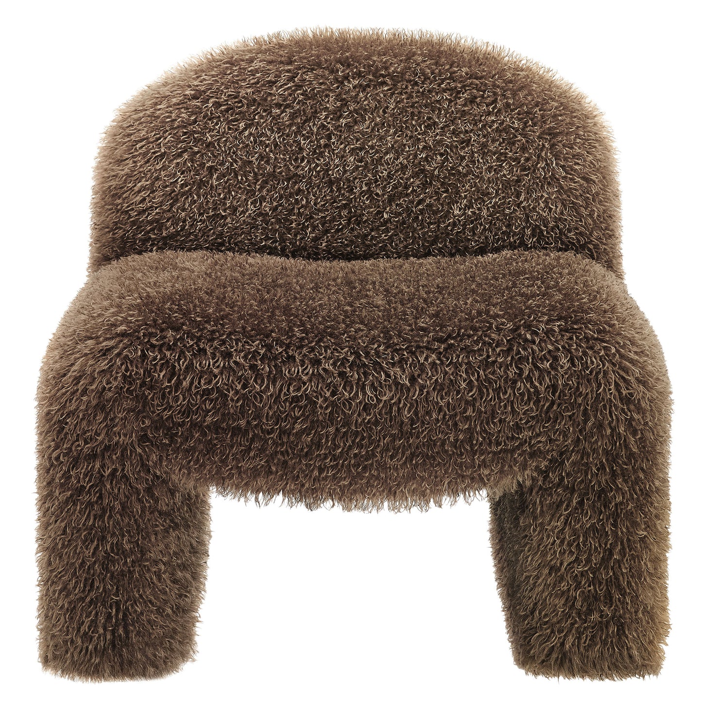Mina Faux Fur Accent Chair by Modway