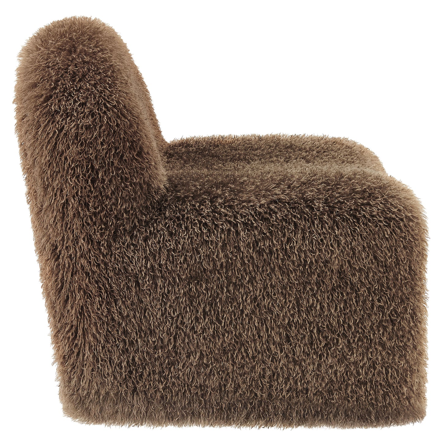 Mina Faux Fur Accent Chair by Modway
