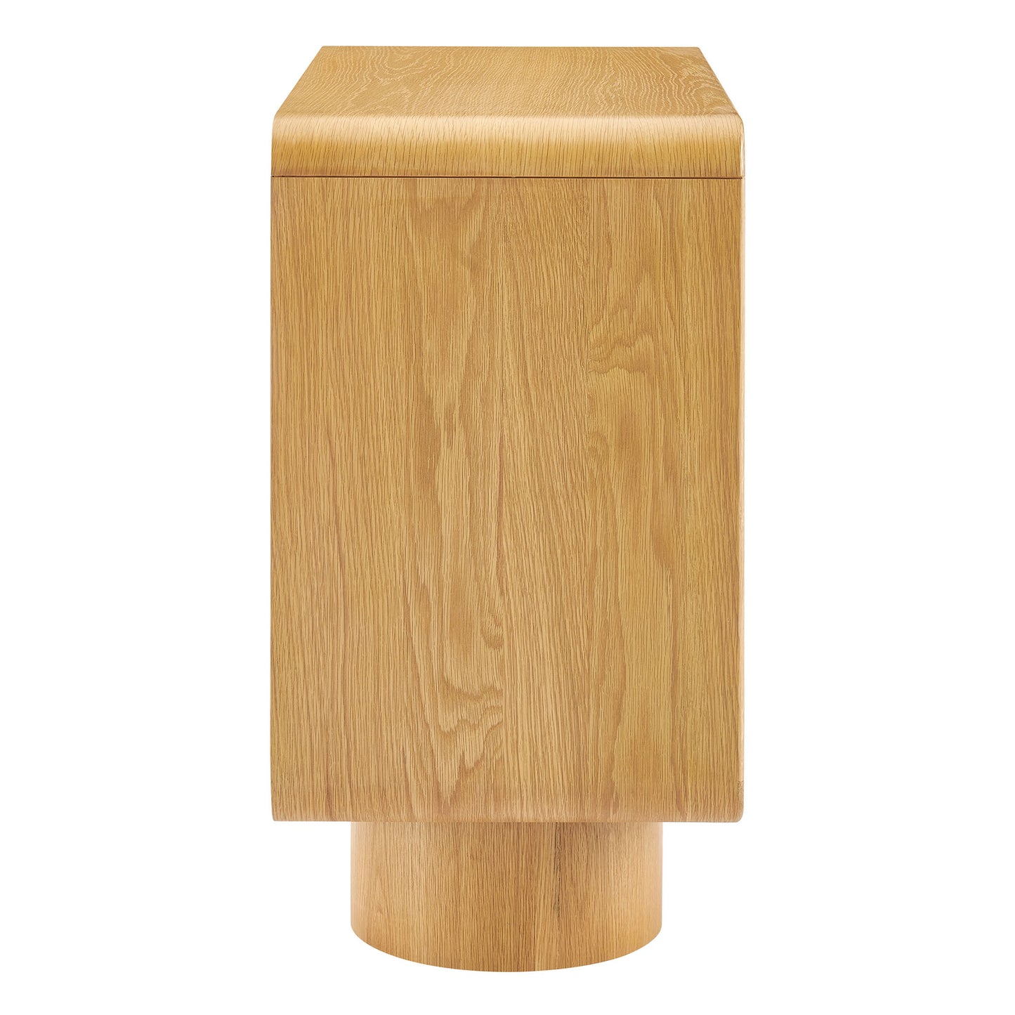 Lumo 2-Door Curved Wood Accent Cabinet by Modway