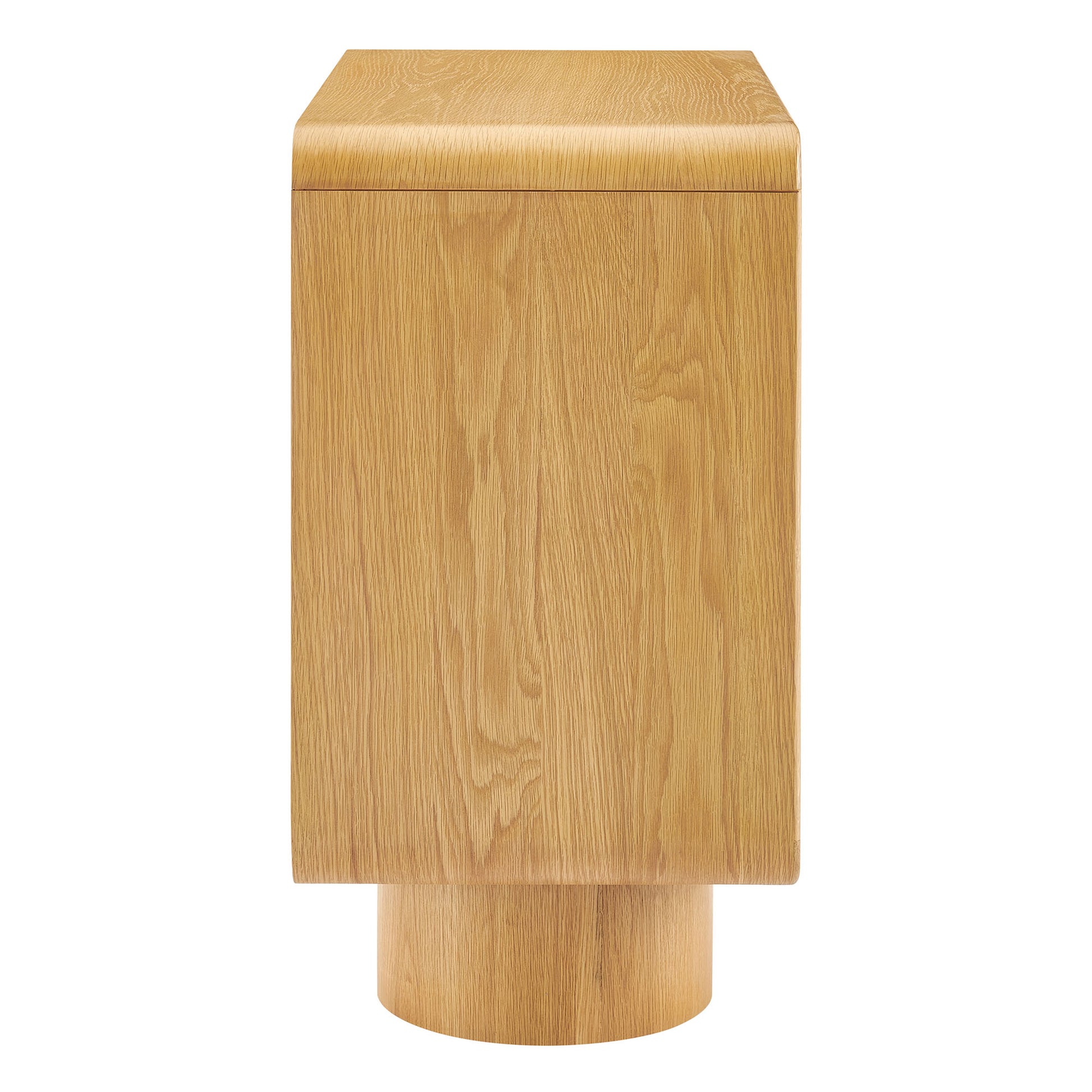 Lumo 2-Door Curved Wood Accent Cabinet by Modway