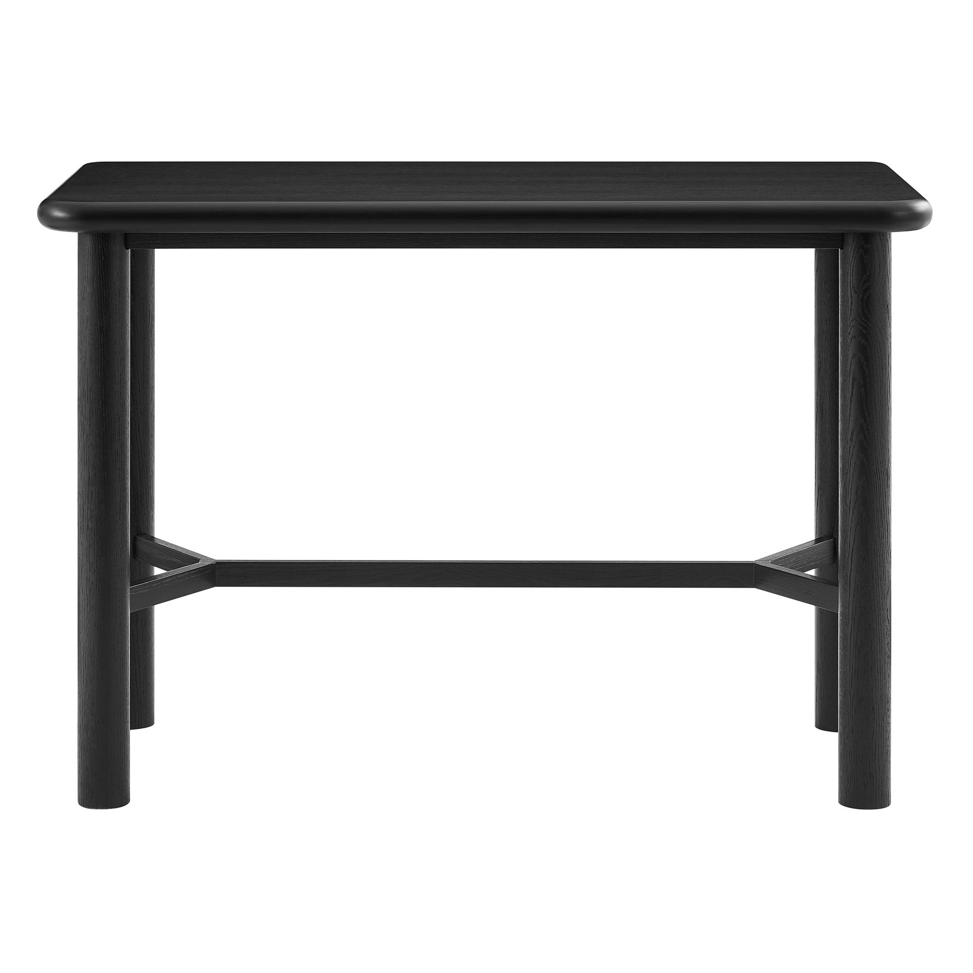 Alvia Rectangular 60" Oak Wood Bar Table by Modway