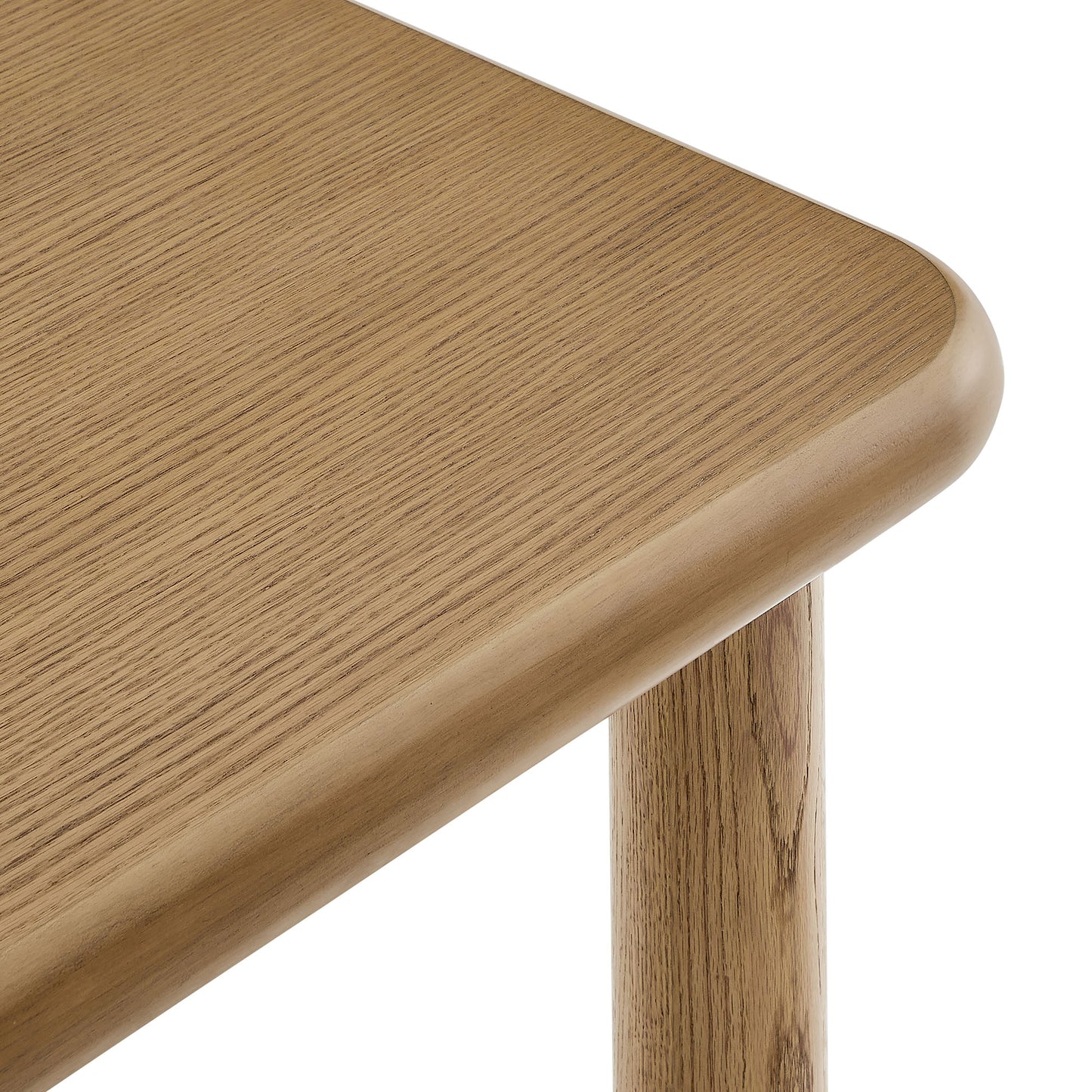 Alvia Rectangular 60" Oak Wood Bar Table by Modway