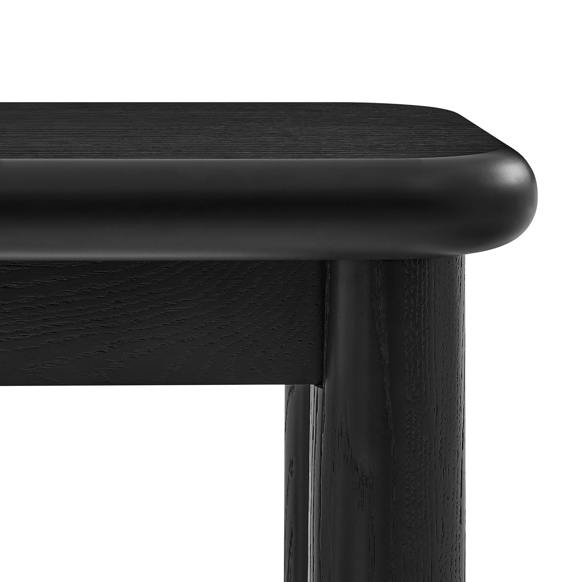 Alvia Oak Wood Console Table by Modway