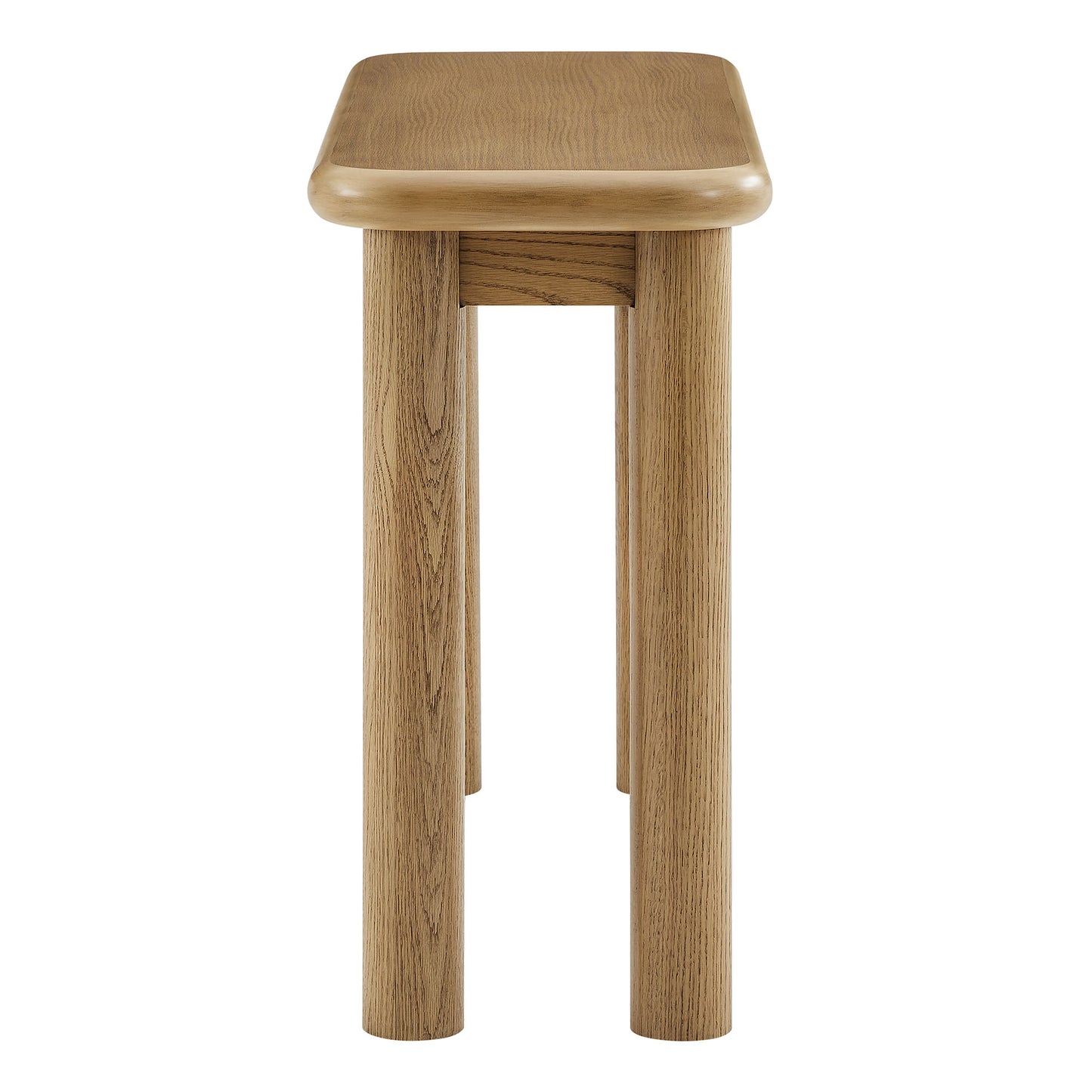 Alvia Oak Wood Console Table by Modway