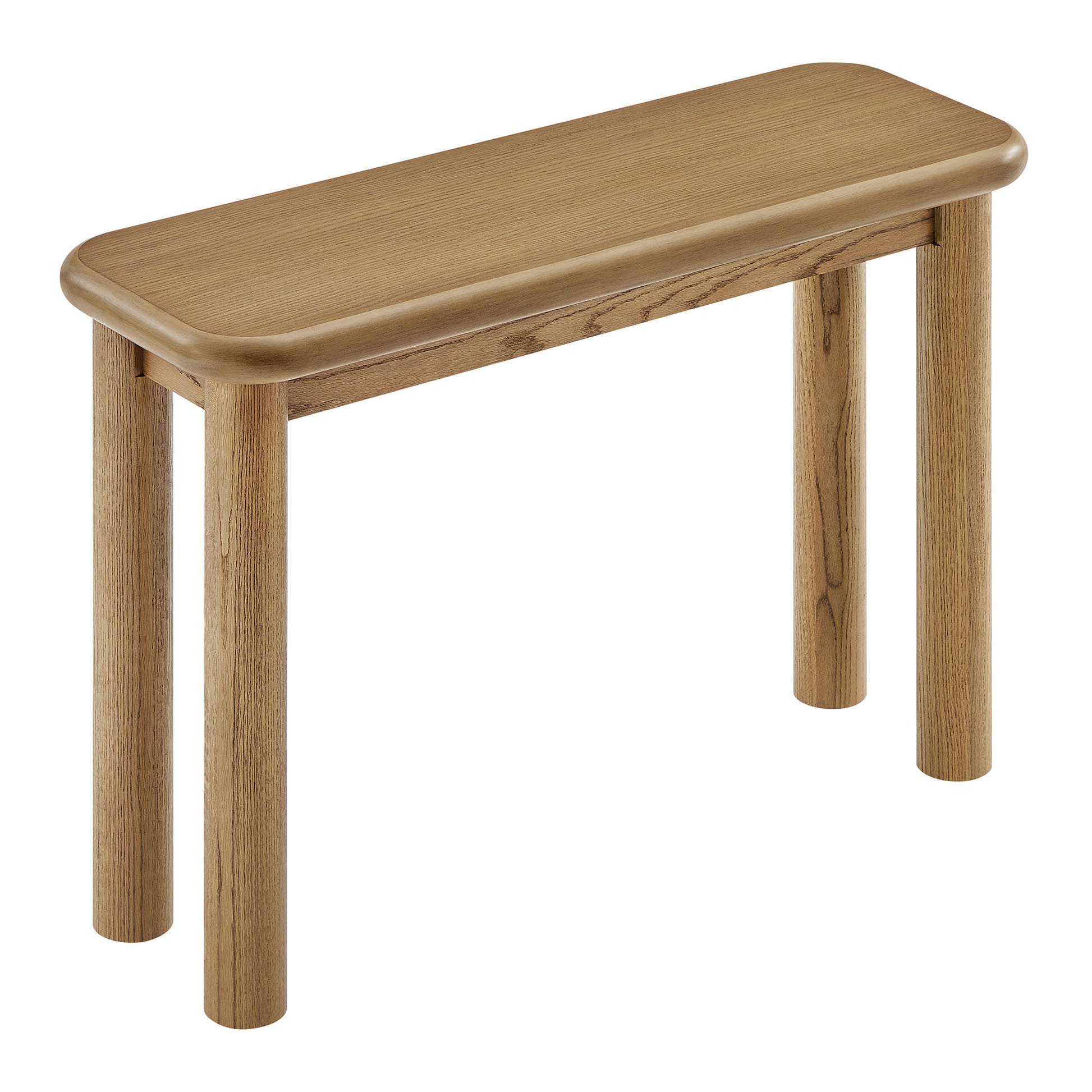 Alvia Oak Wood Console Table by Modway