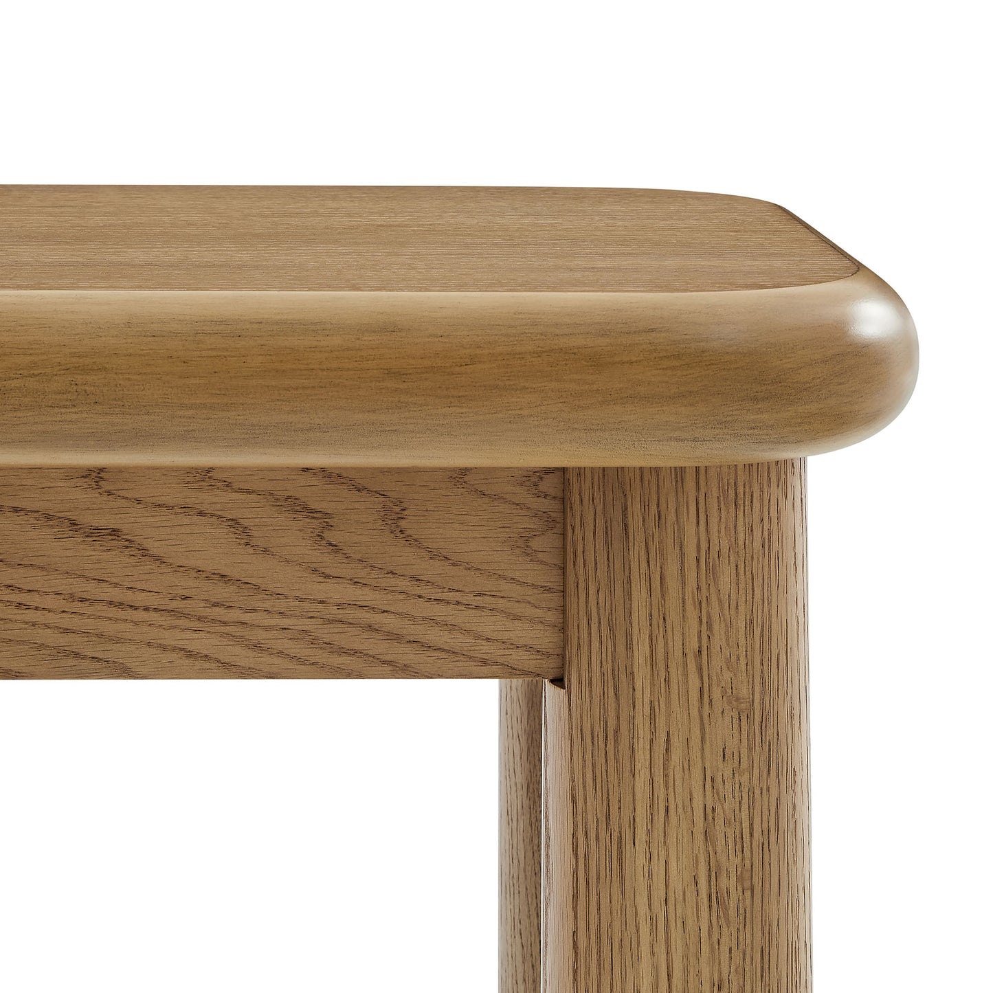 Alvia Oak Wood Console Table by Modway
