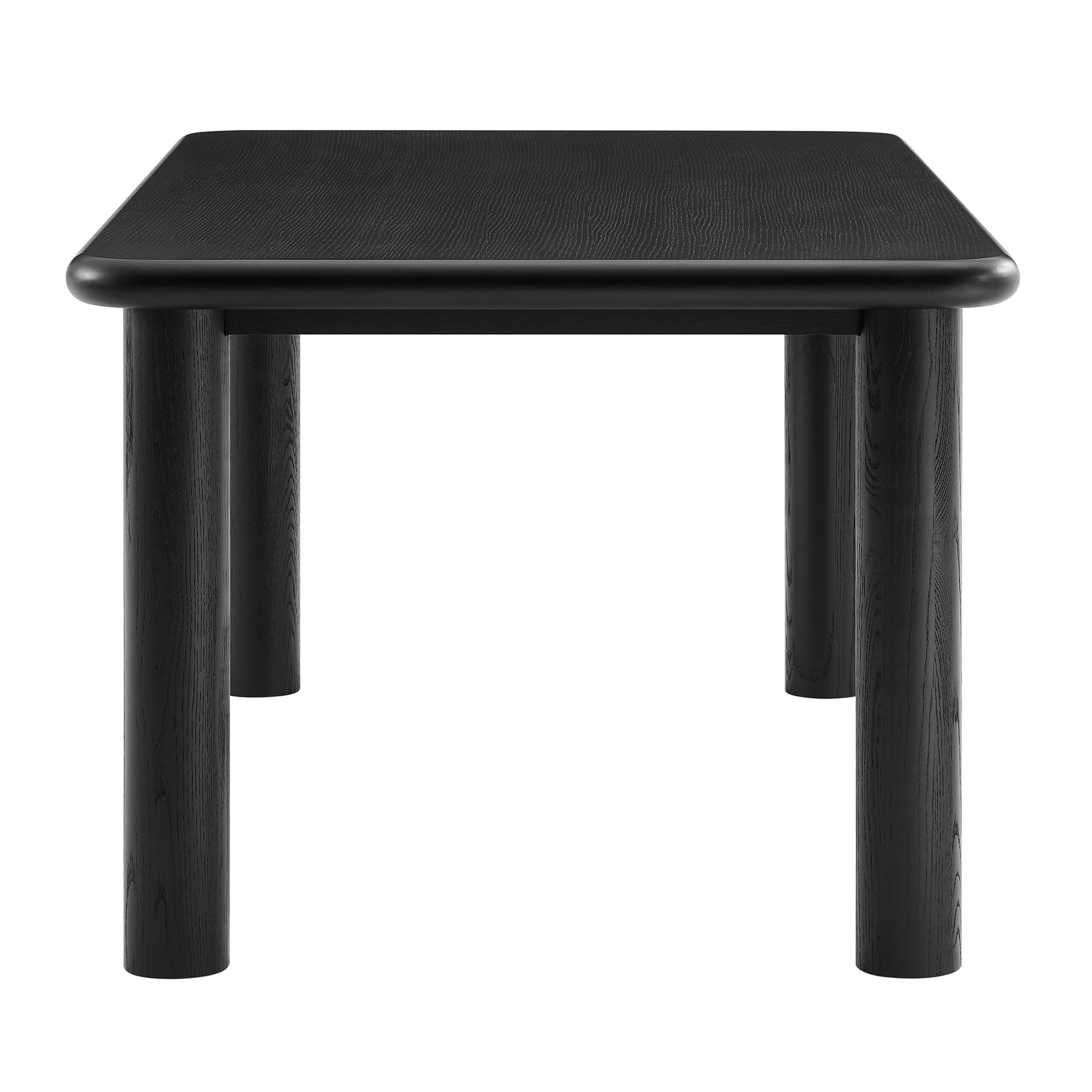 Alvia 72" Rectangular Oak Wood Dining Table by Modway