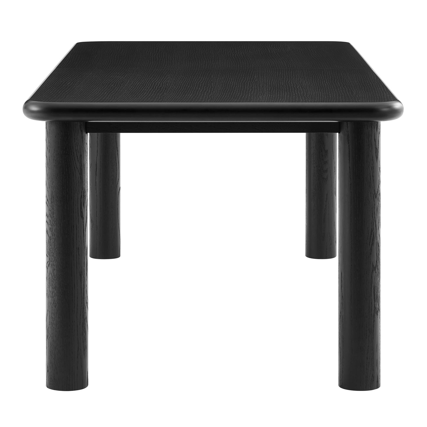 Alvia 86"-105" Extendable Rectangular Oak Wood Dining Table by Modway