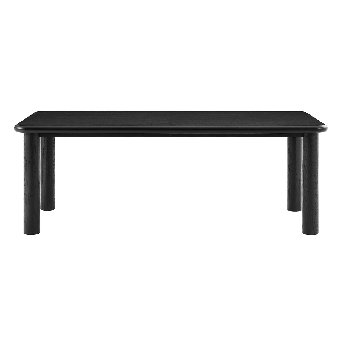 Alvia 86"-105" Extendable Rectangular Oak Wood Dining Table by Modway