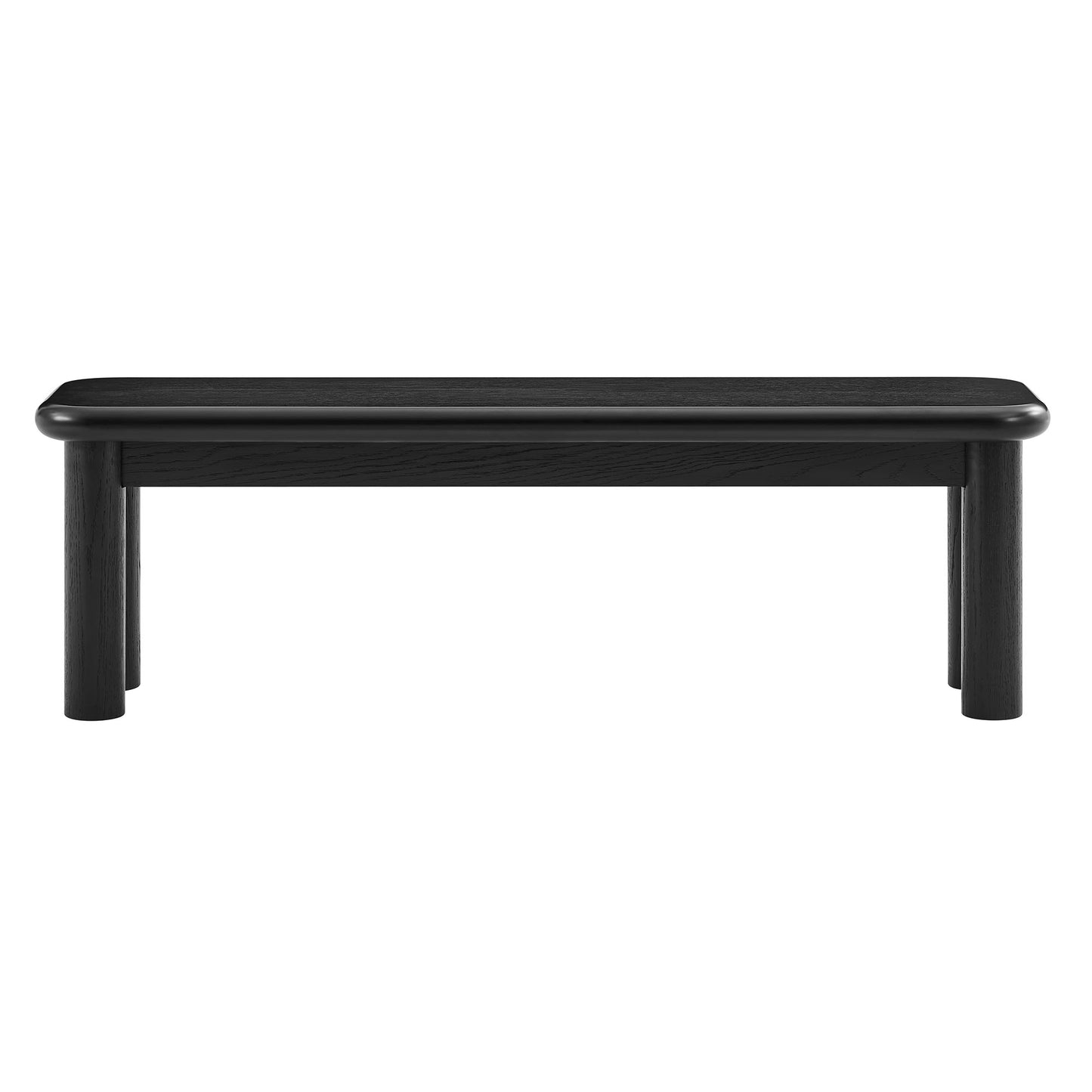 Alvia 58" Oak Wood Bench by Modway