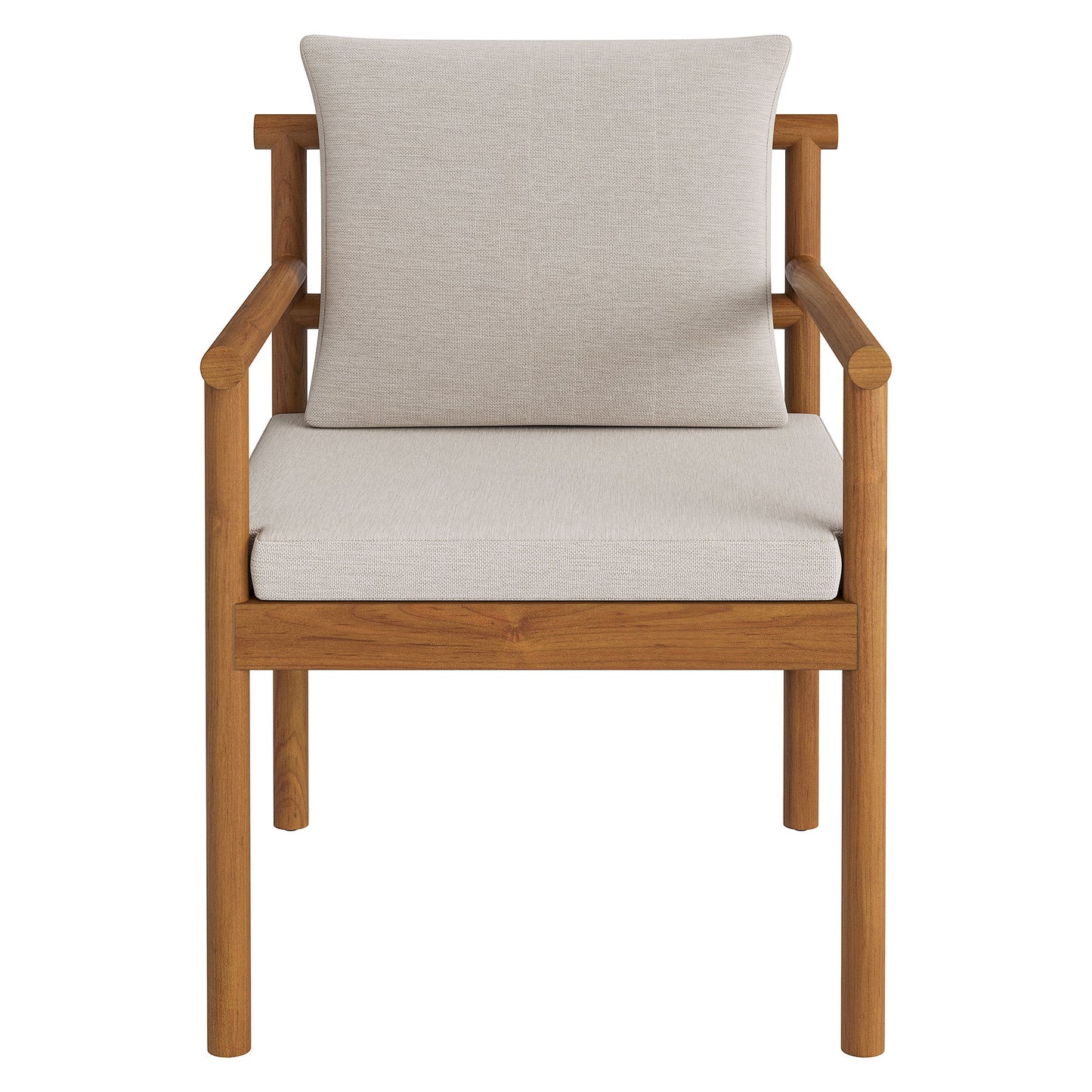 Eleni 7 Piece Outdoor Patio Teak Wood Dining Set by Modway
