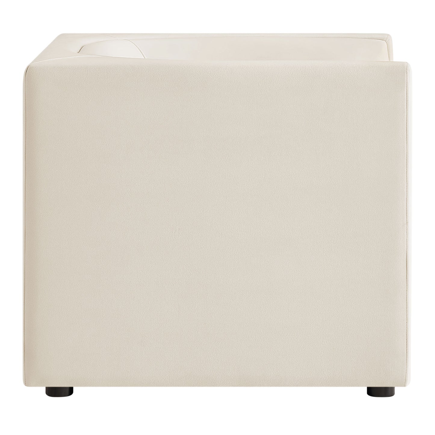 Hilda Curved Back Performance Velvet Armchair by Modway