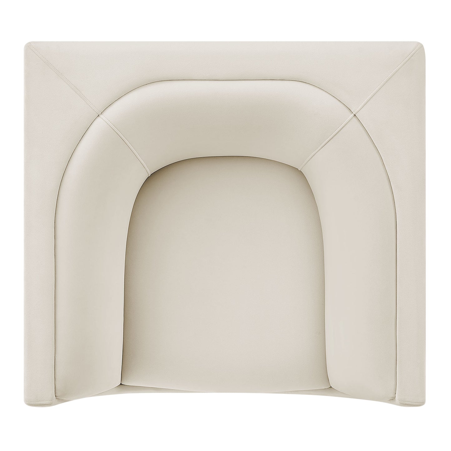 Hilda Curved Back Performance Velvet Armchair by Modway