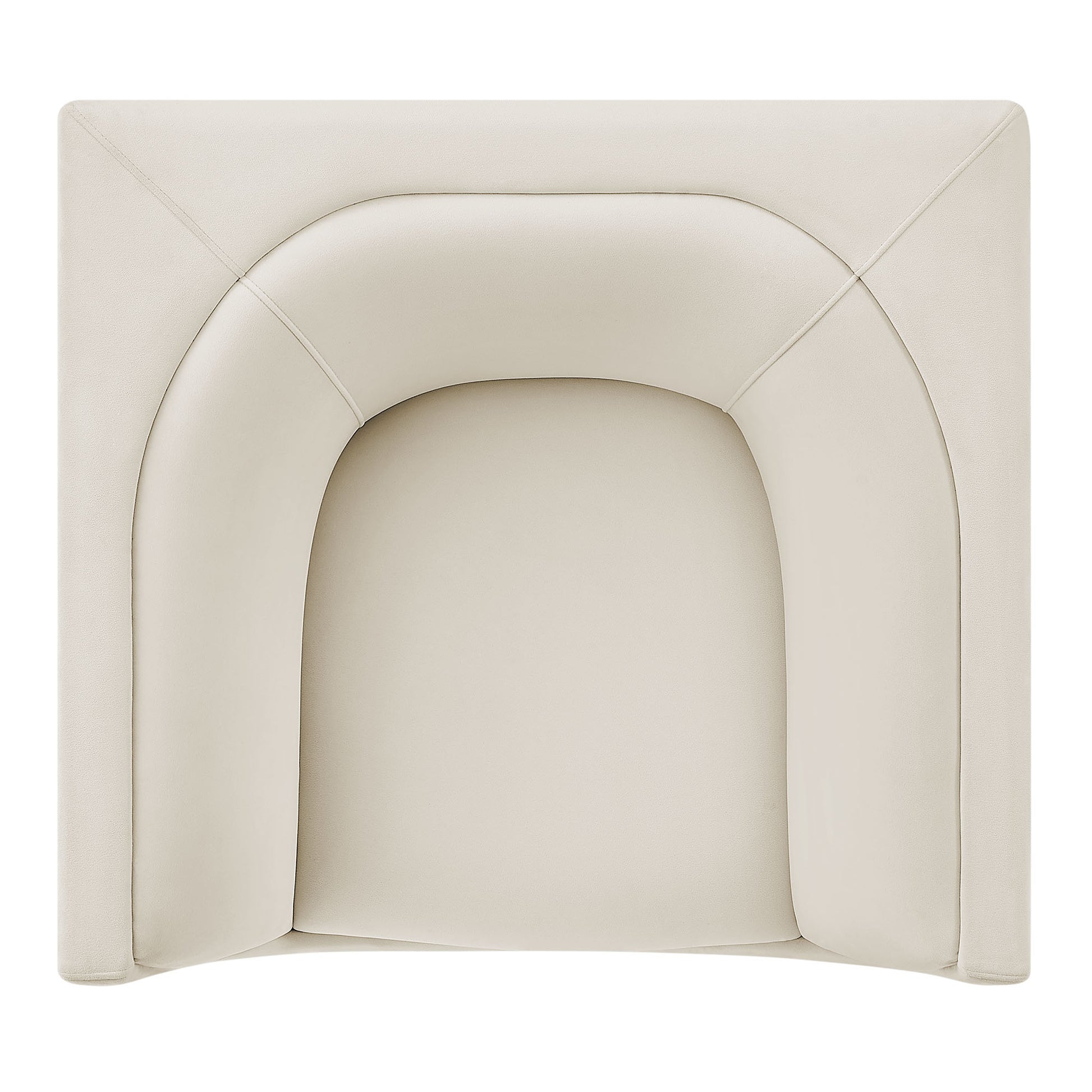 Hilda Curved Back Performance Velvet Armchair by Modway