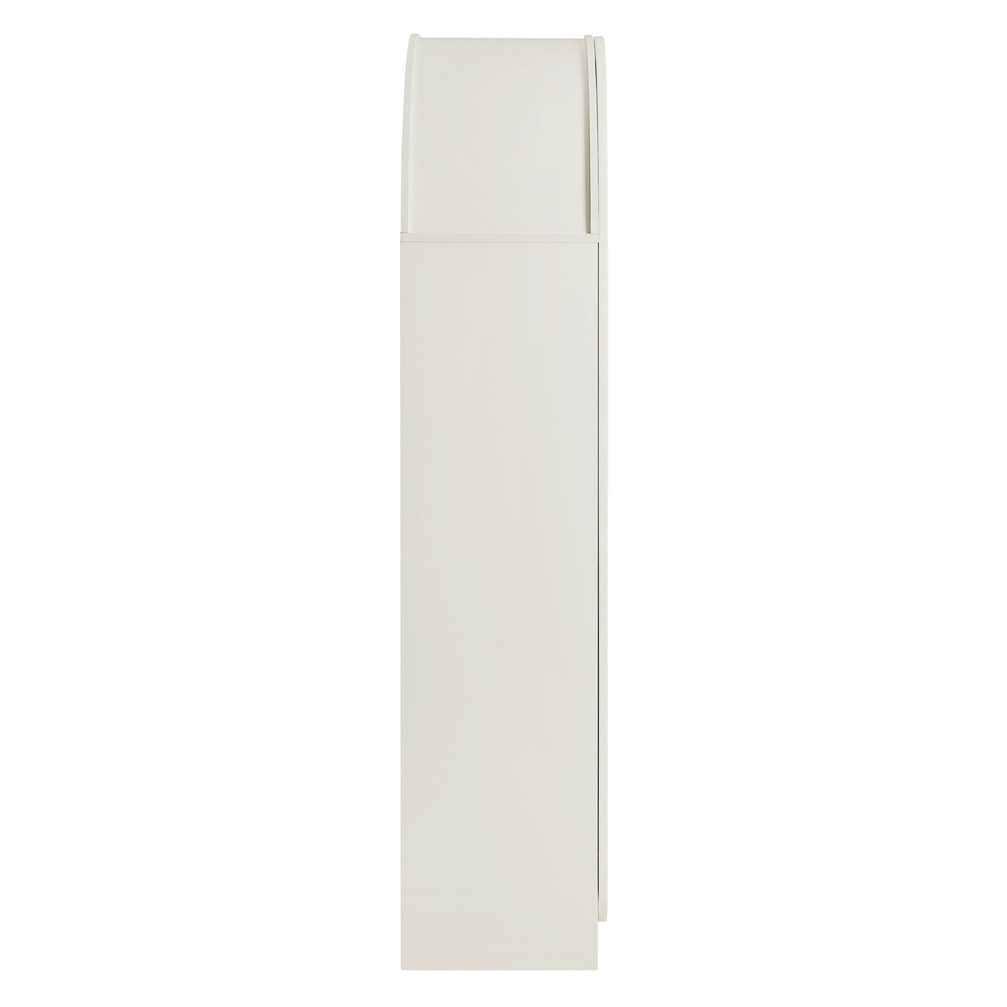 Dahlia 78 Inch Fluted and Scalloped Arched Storage Cabinet by Modway EEI-7570-WHI