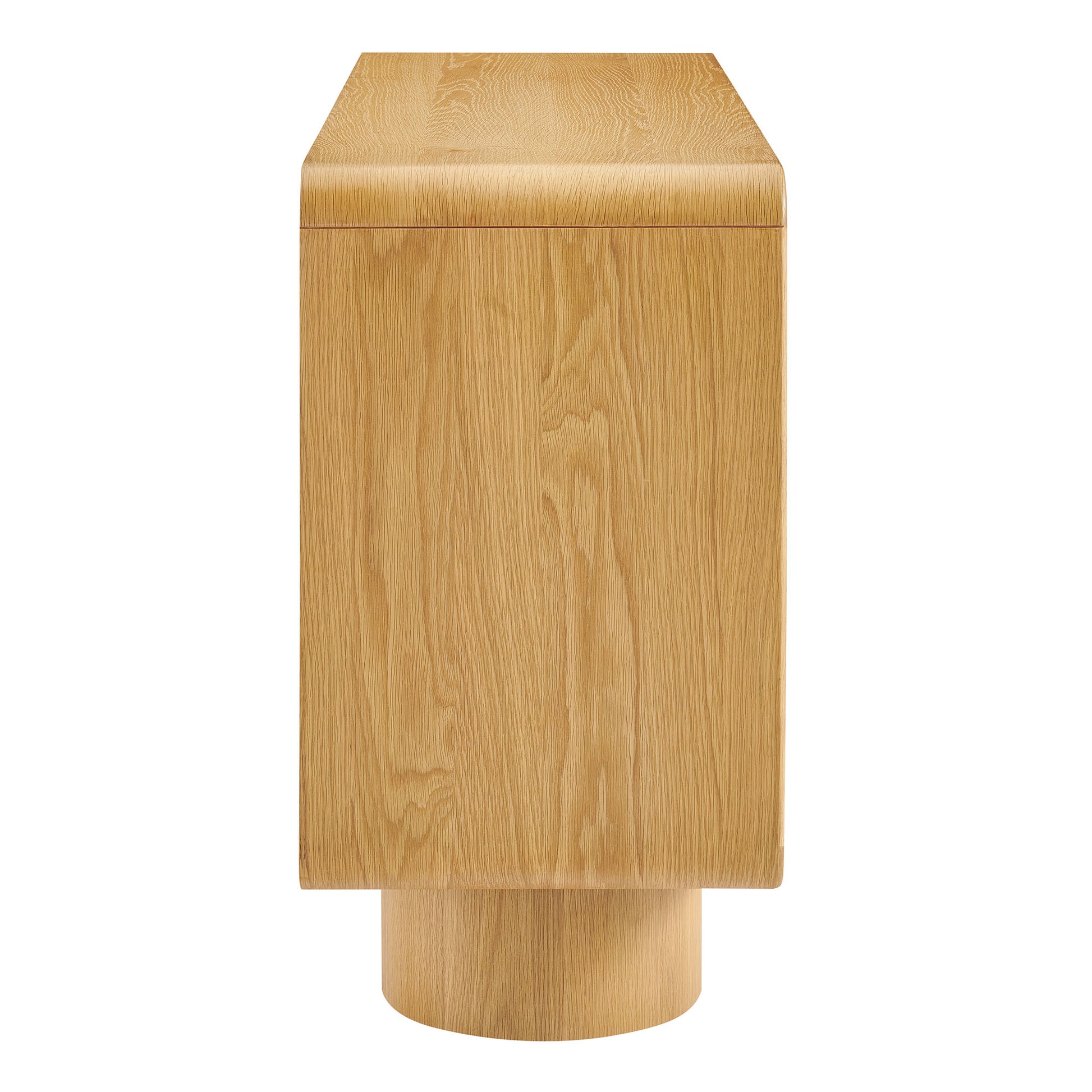 Lumo 3-Door Curved Wood Accent Cabinet by Modway