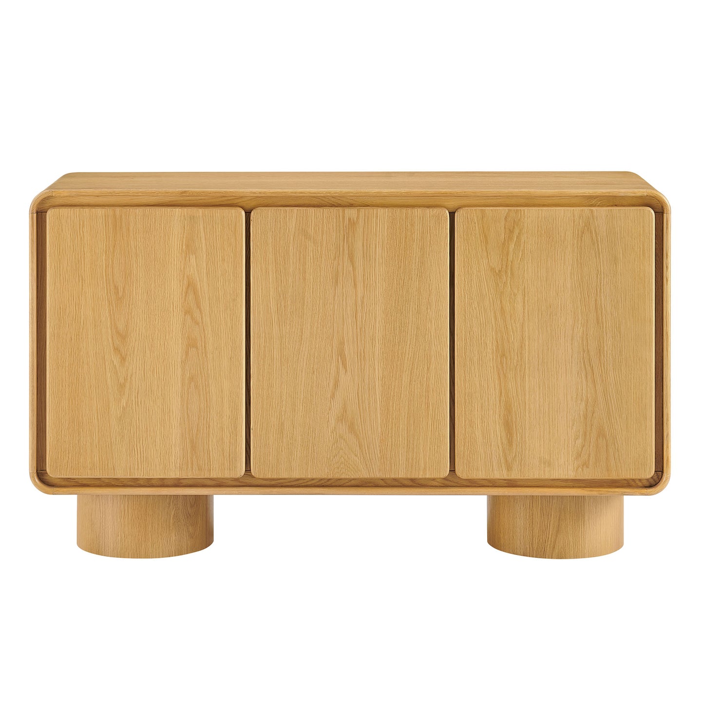 Lumo 3-Door Curved Wood Accent Cabinet by Modway