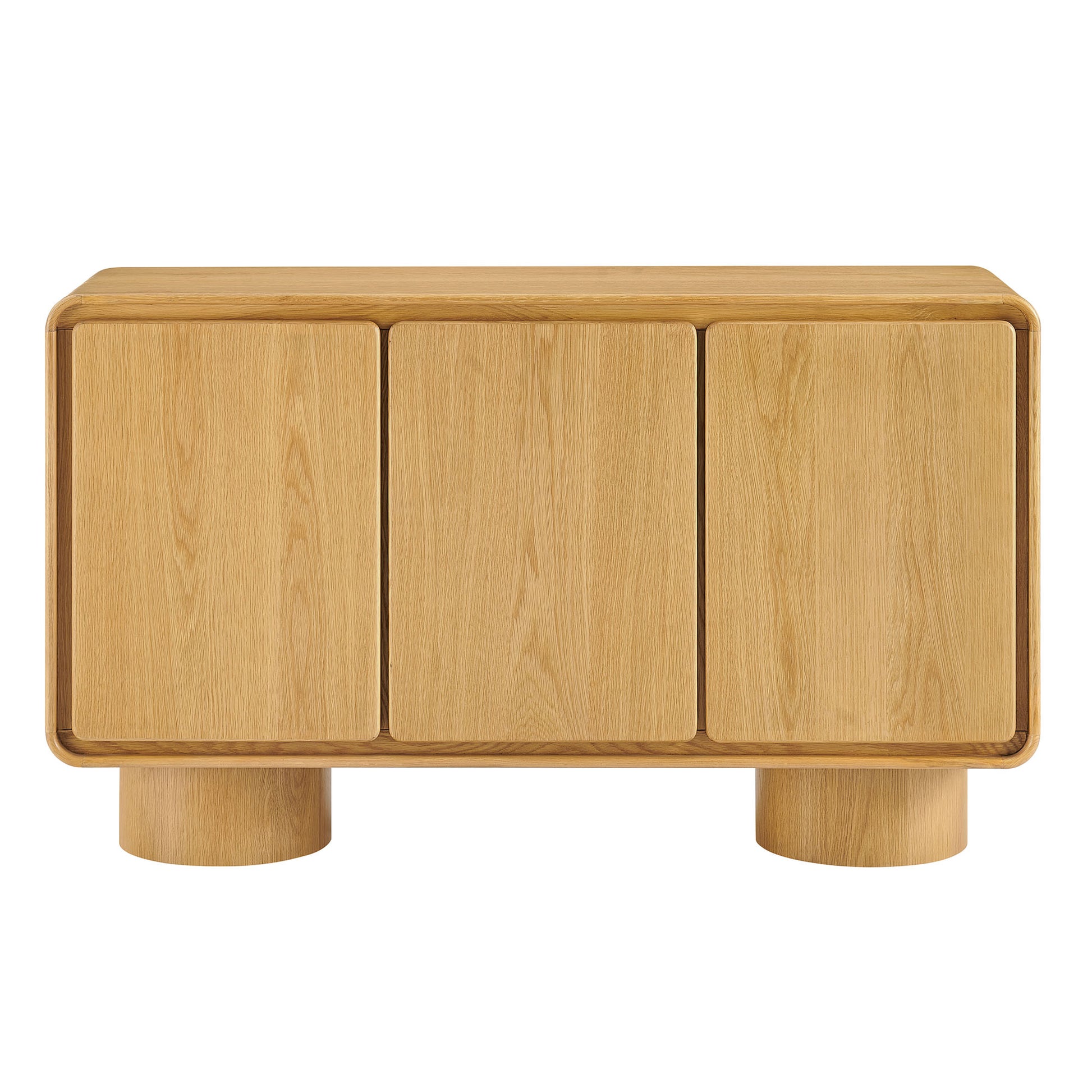 Lumo 3-Door Curved Wood Accent Cabinet by Modway