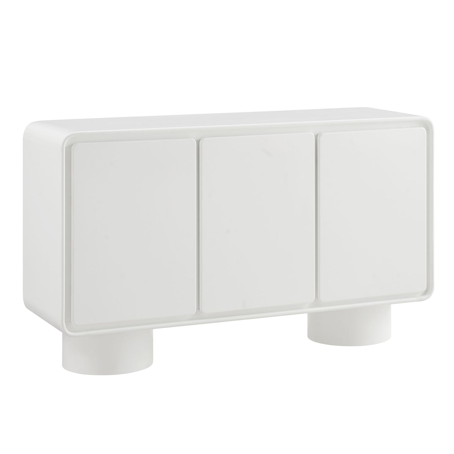 Lumo 3-Door Curved Wood Accent Cabinet by Modway