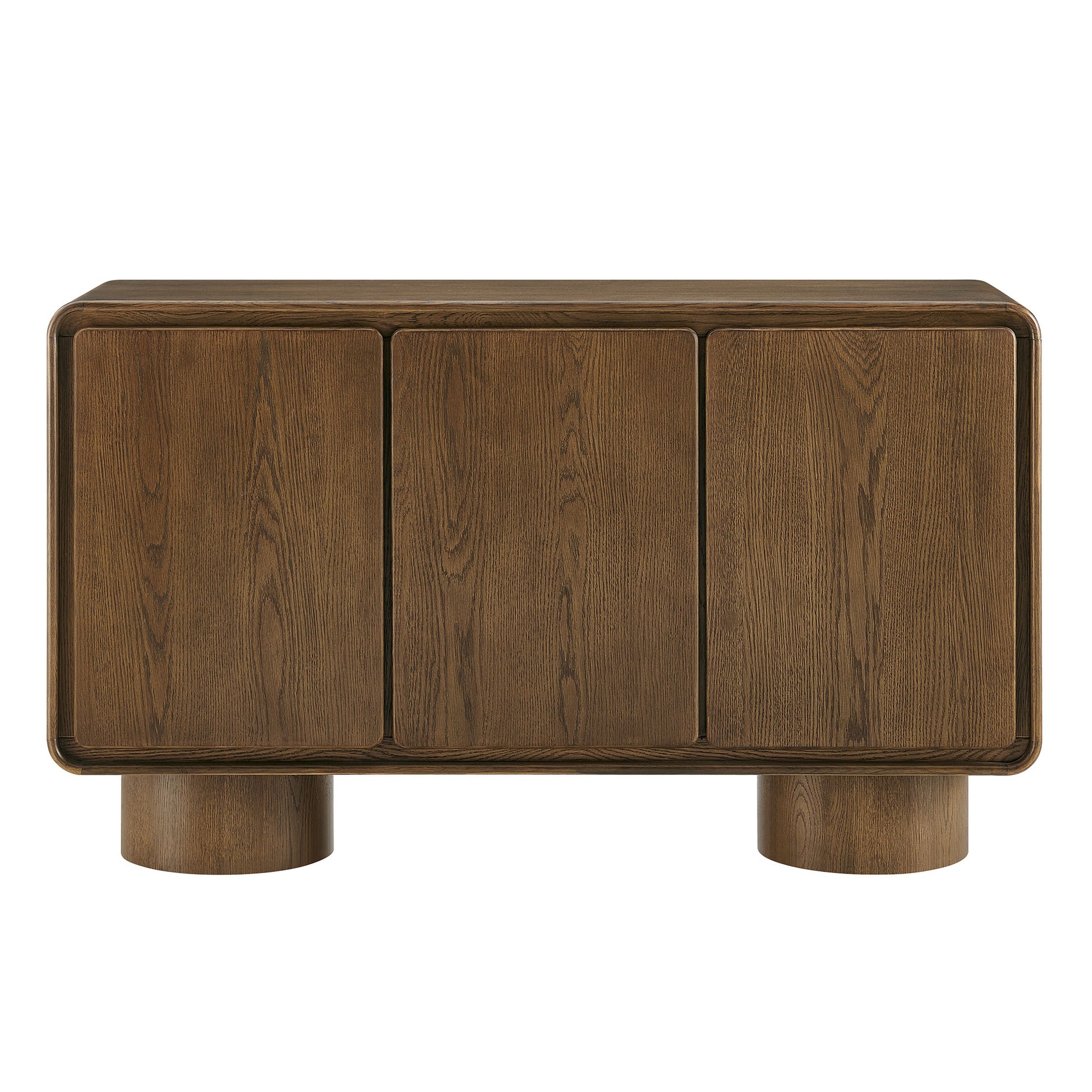 Lumo 3-Door Curved Wood Accent Cabinet by Modway