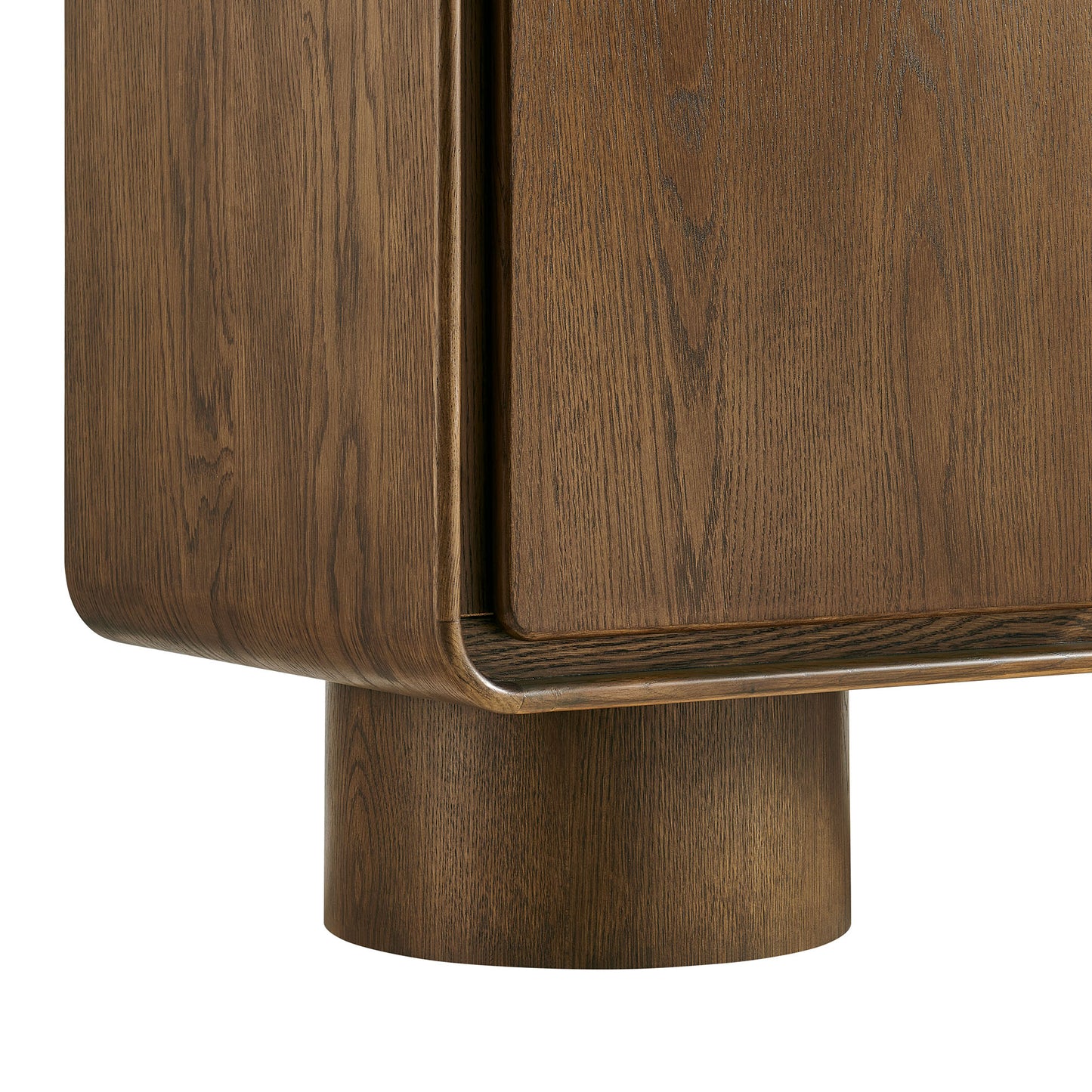 Lumo 3-Door Curved Wood Accent Cabinet by Modway